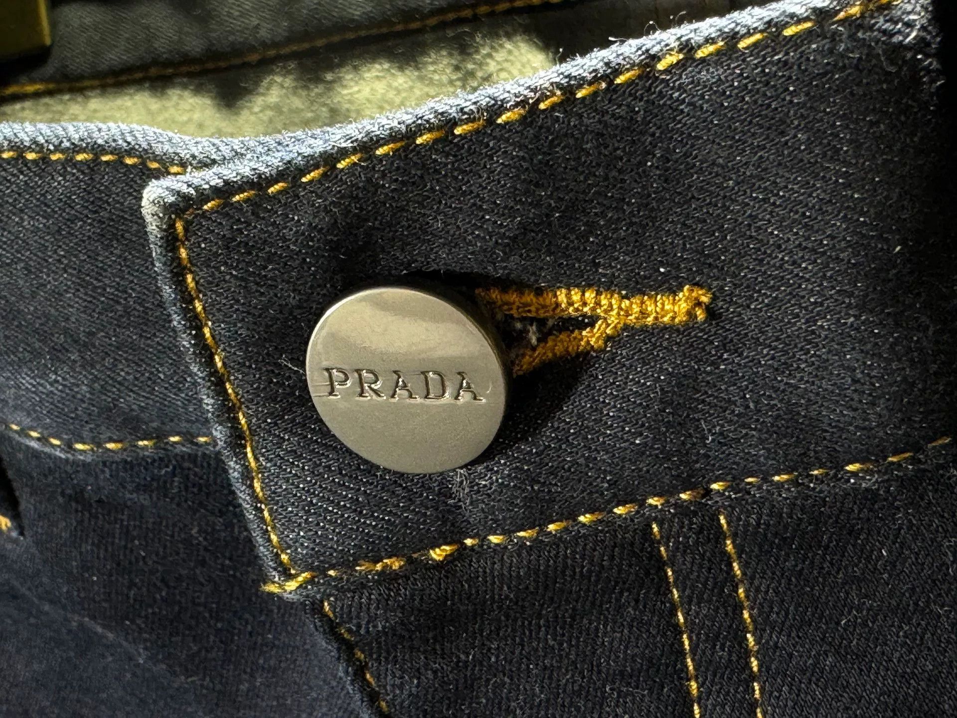 Prada Prada Men's Winter Fleece Jeans Size US 33 - 4 Thumbnail
