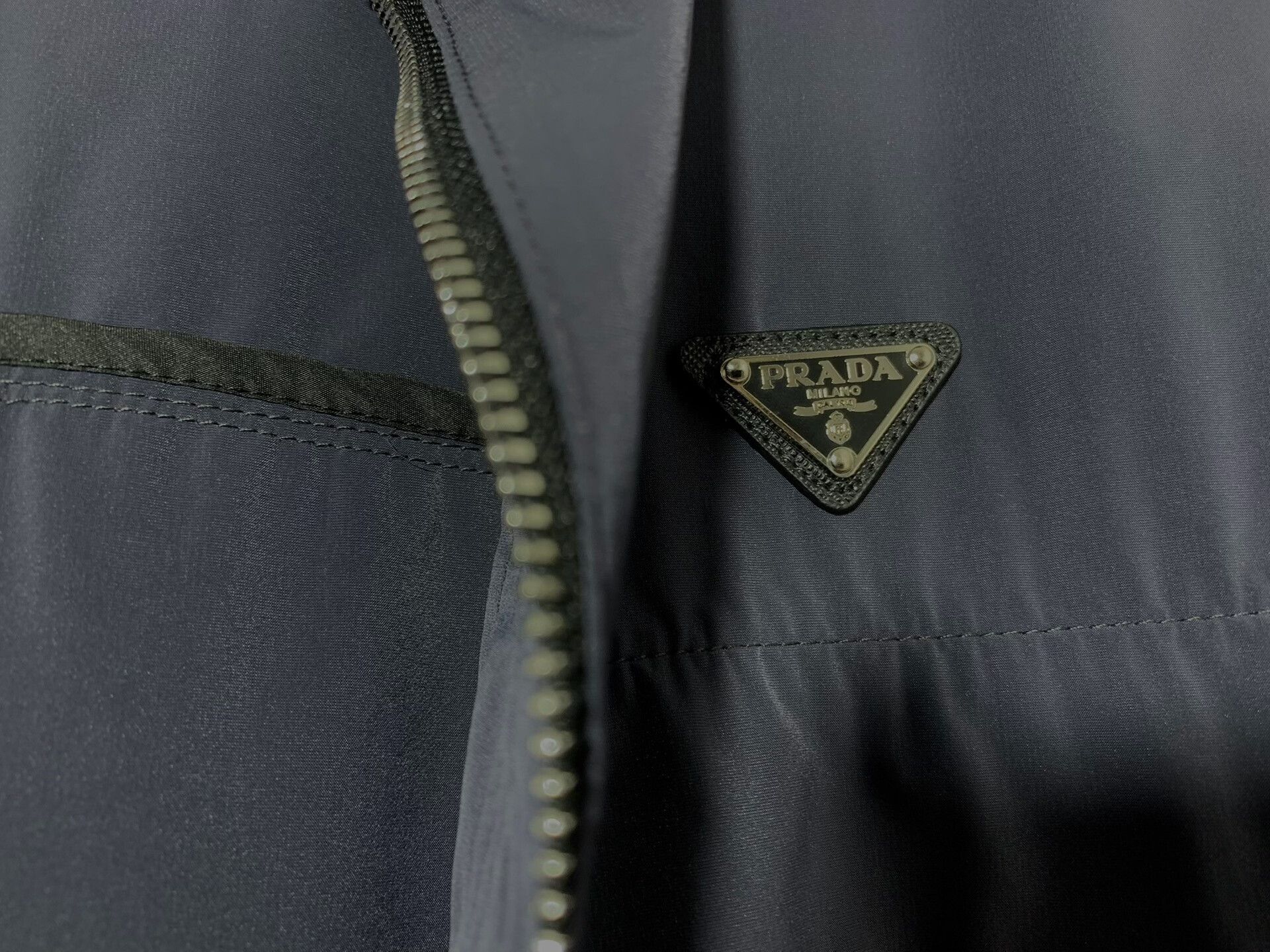 Prada PRADA Men's Hooded Windbreaker Coat Size US M / EU 48-50 / 2 - 3 Thumbnail