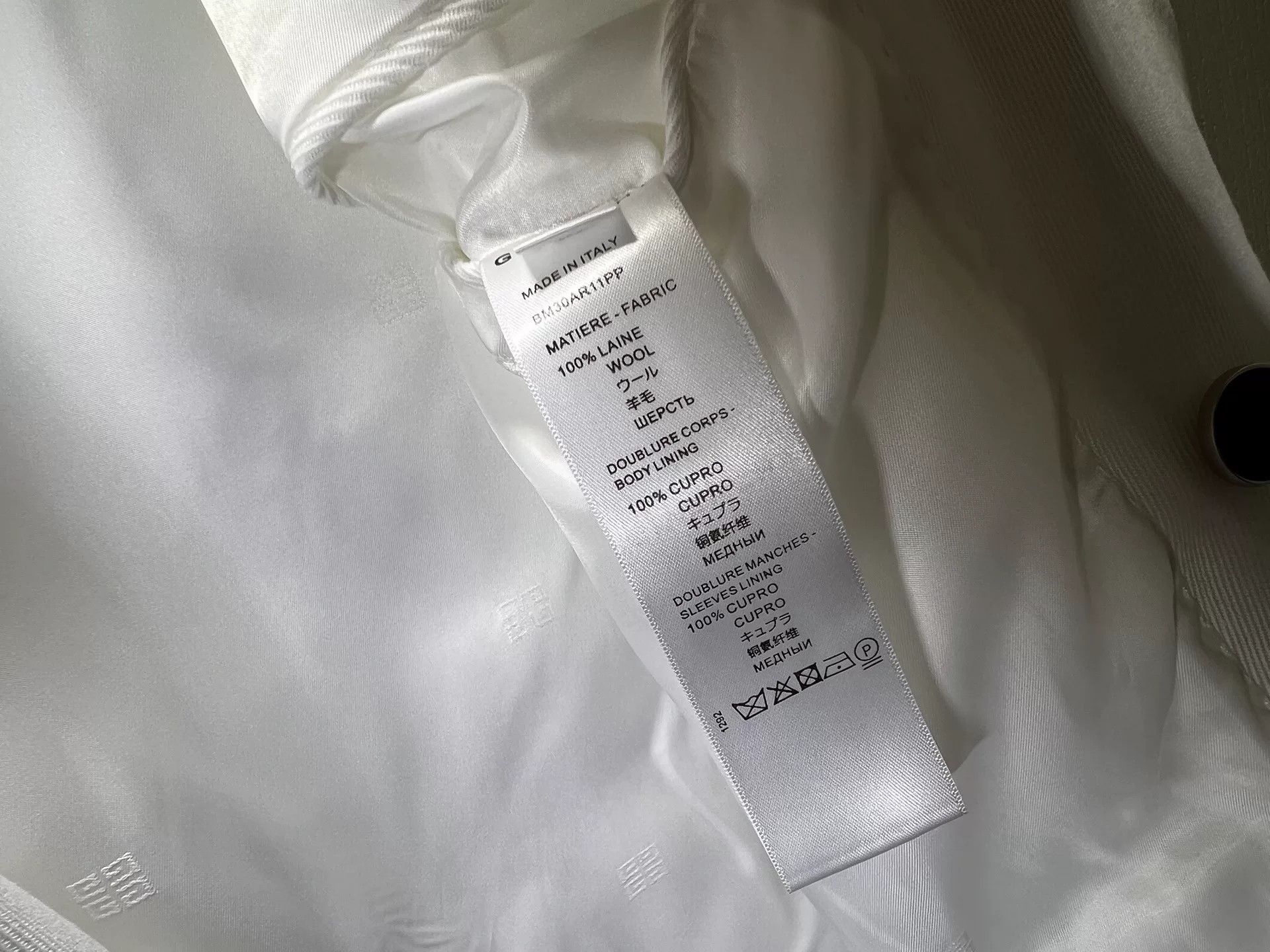 Givenchy Givenchy Men's Casual Wool Suit Jacket Size US M / EU 48-50 / 2 - 7 Thumbnail