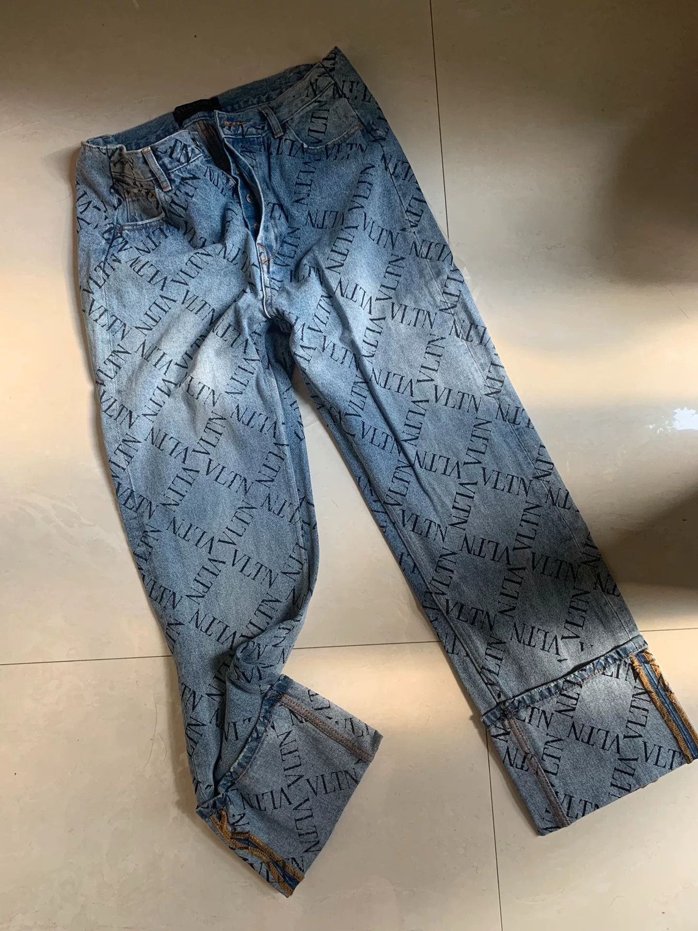 Valentino VALENTINO Men's Denim Pants Size US 34 / EU 50 - 5 Thumbnail