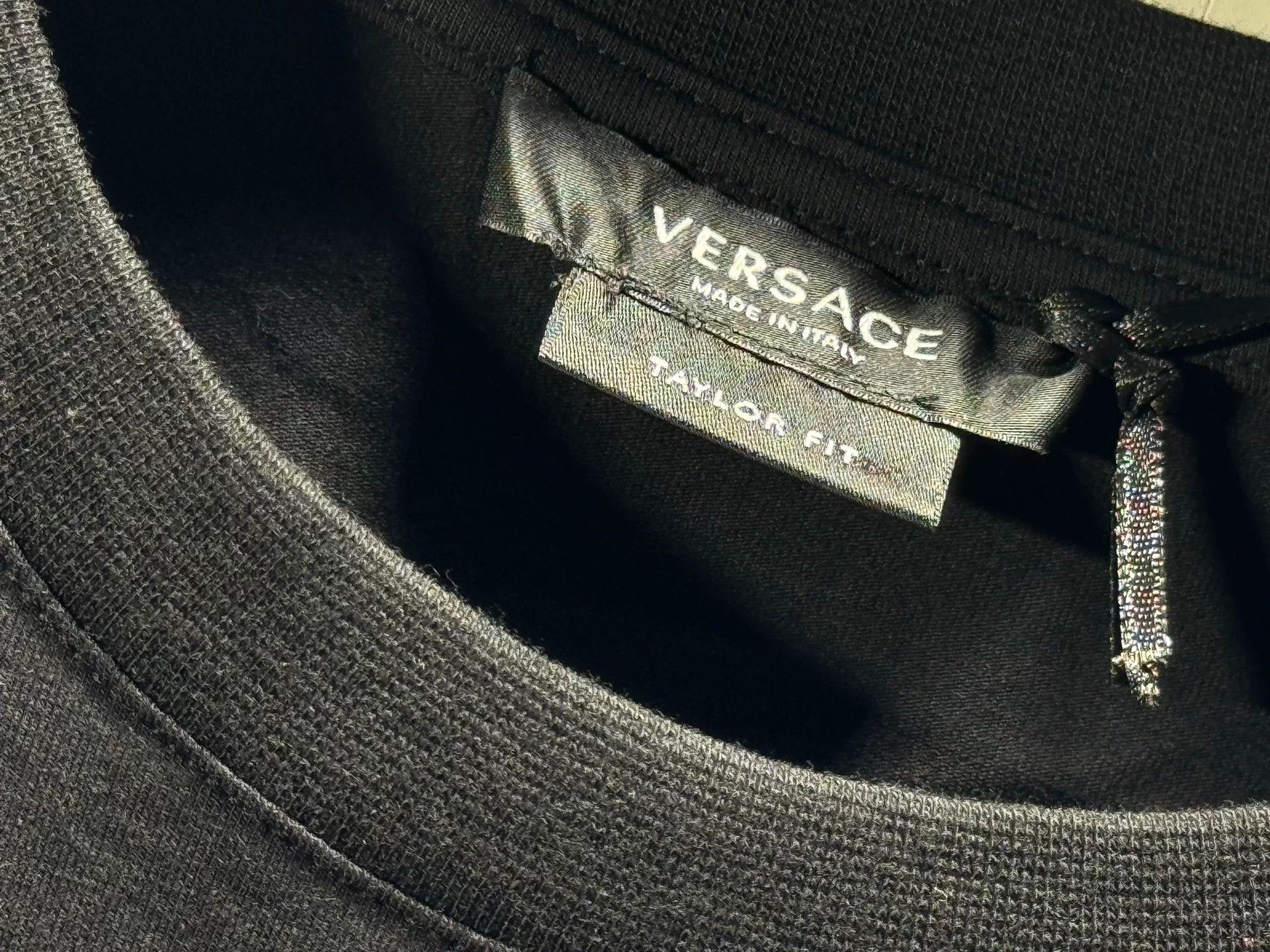 Versace Versace Men's Round Neck Long-Sleeve T-Shirt Size US M / EU 48-50 / 2 - 2 Thumbnail