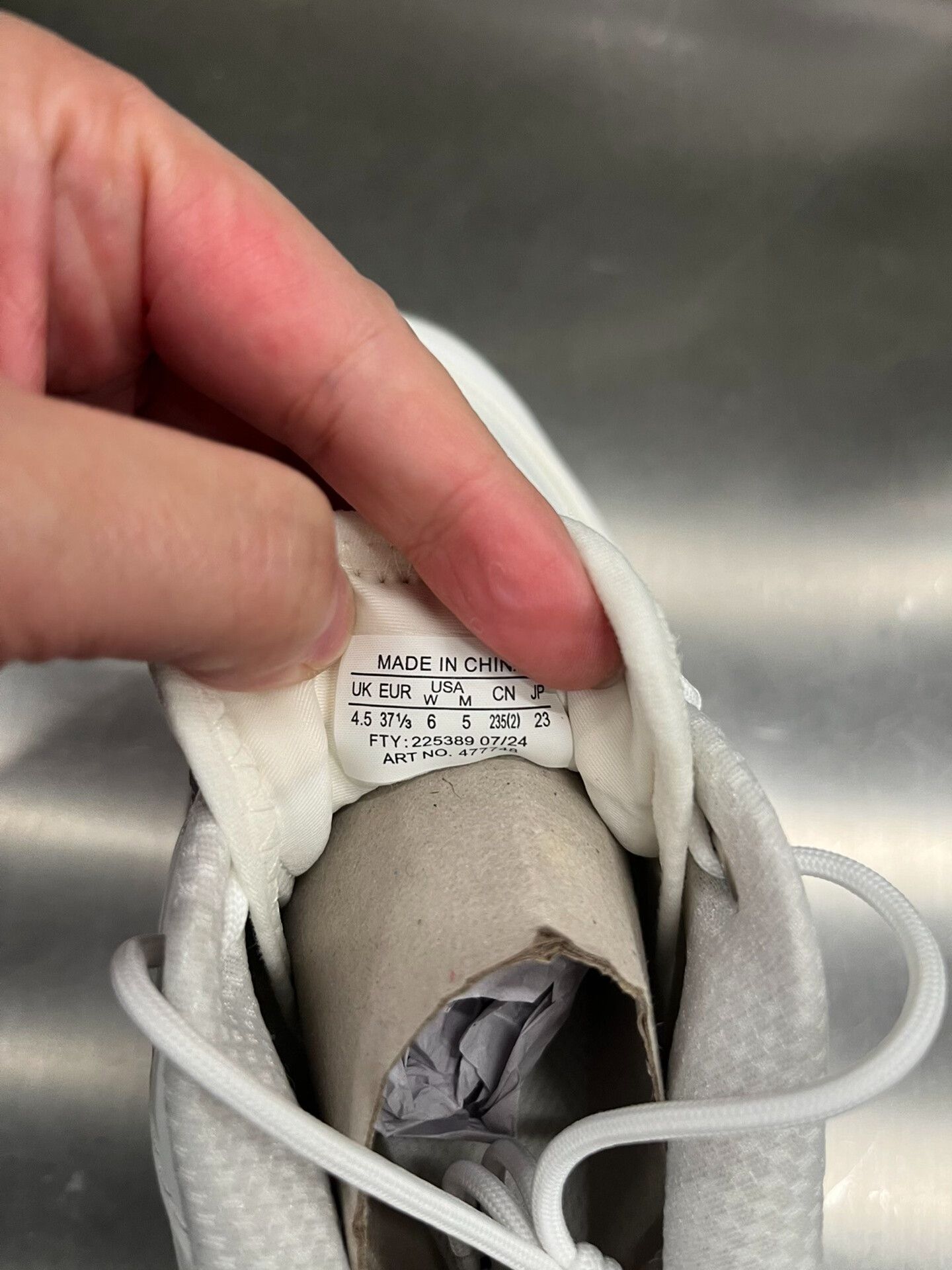 Salomon CDG Salomon White XT6 Elevated Sneakers Size US 6.5 / IT 36.5 - 5 Thumbnail