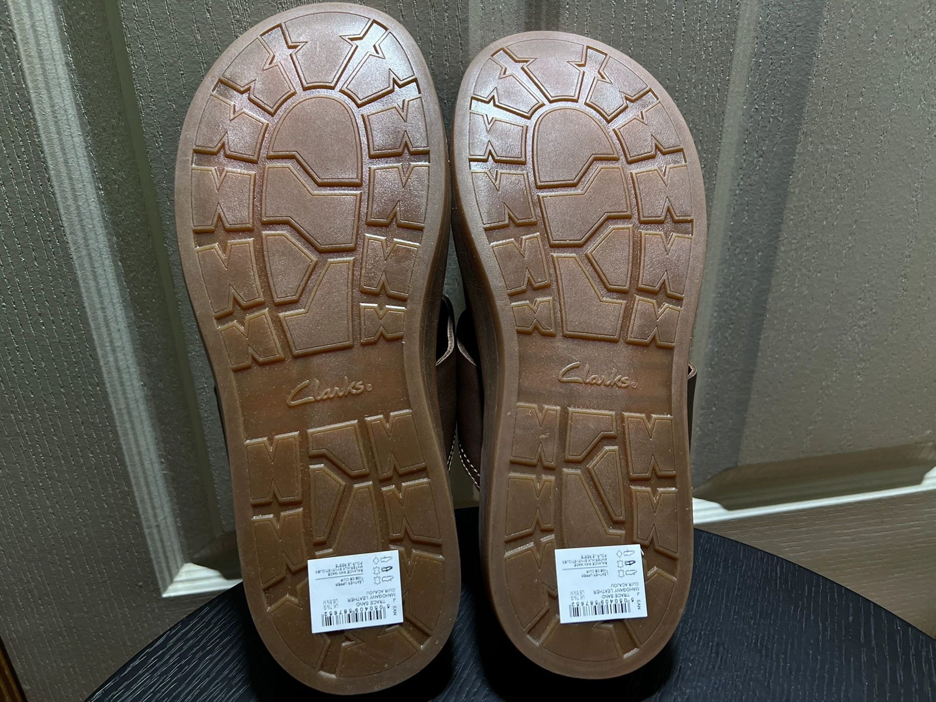 Clarks Clarks Men's Leather Business Casual Slippers Size US 8.5 / EU 41-42 - 7 Thumbnail
