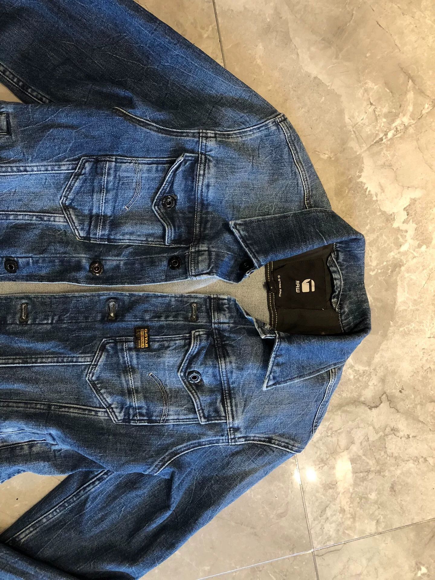 G-Star G-Star Stretch Denim Jacket Size US S / EU 44-46 / 1 - 3 Thumbnail