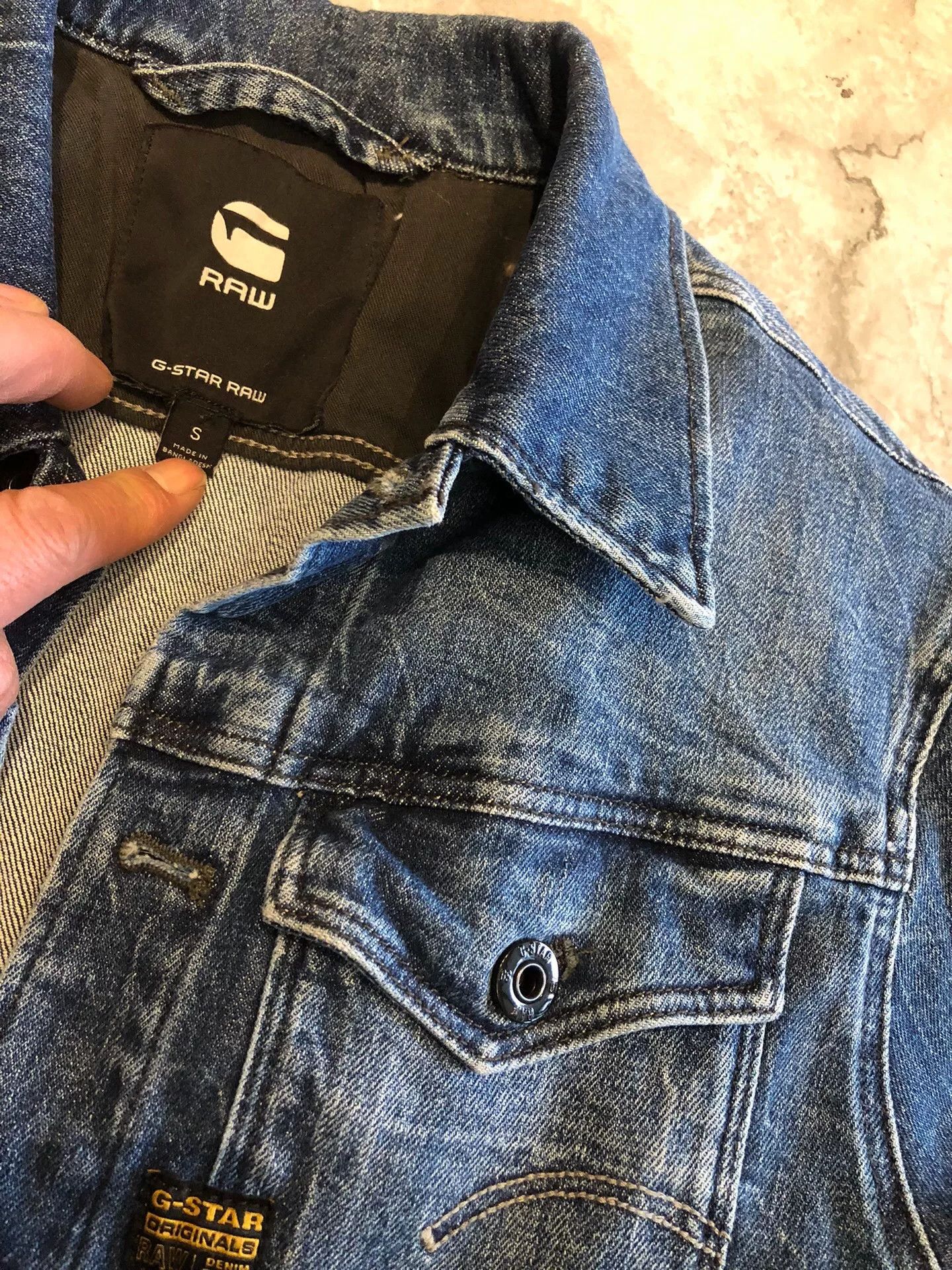 G-Star G-Star Stretch Denim Jacket Size US S / EU 44-46 / 1 - 6 Thumbnail