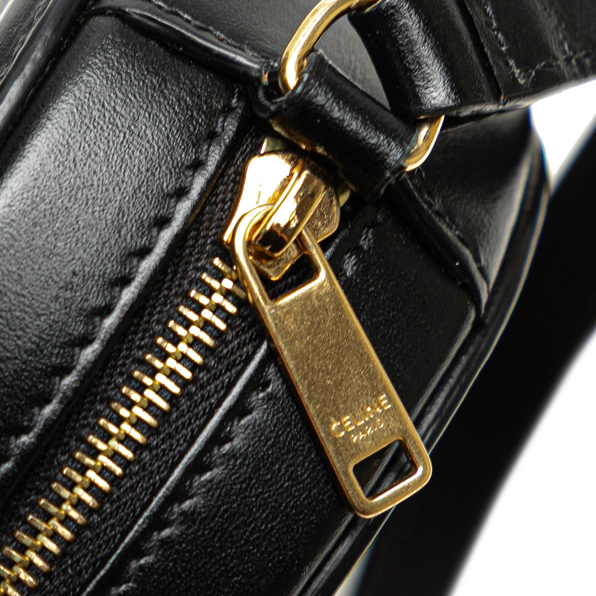 Celine Small Calfskin Cuir Triomphe Oval Crossbody Size ONE SIZE - 8 Thumbnail