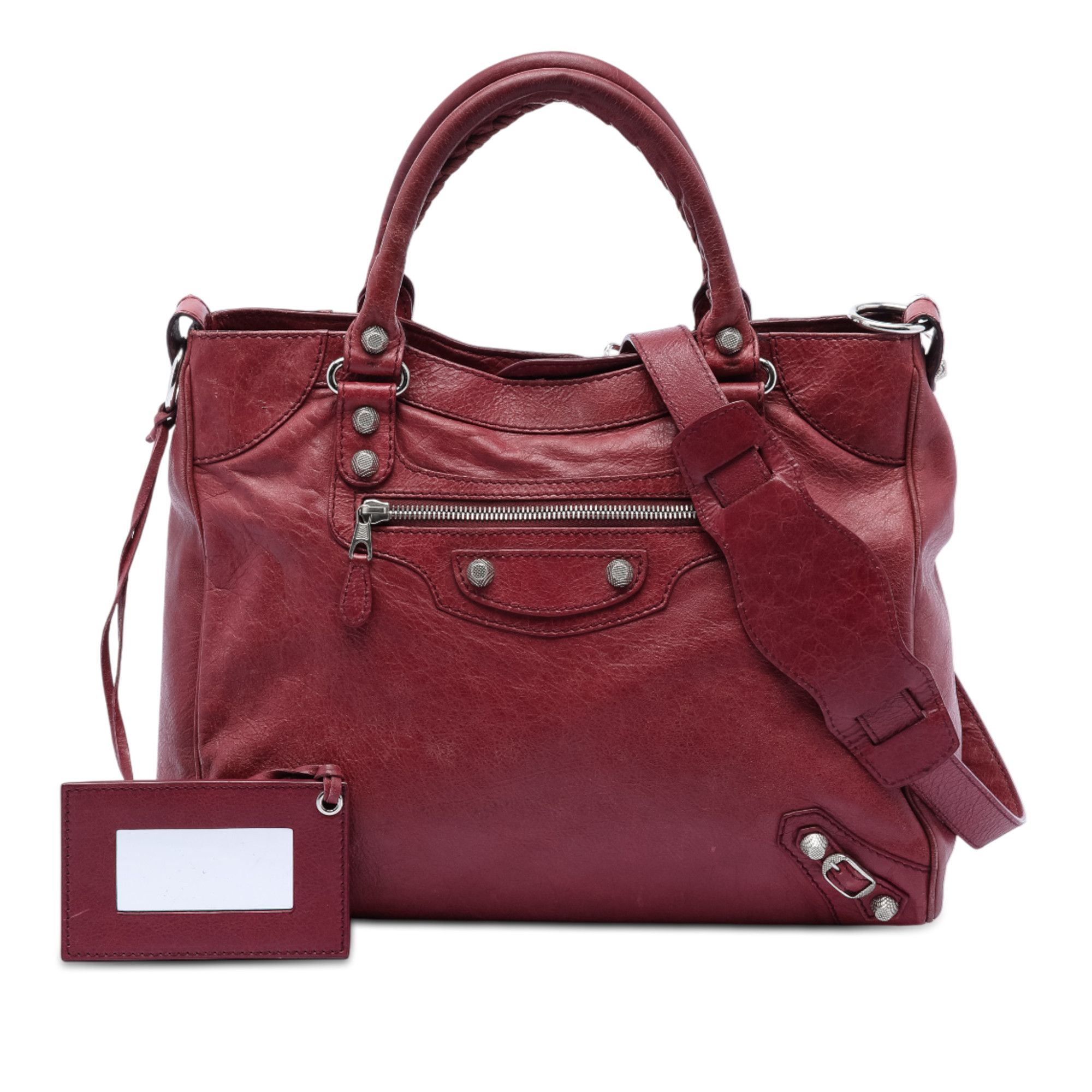 Balenciaga Balenciaga Lambskin Motocross Giant 12 Velo Satchel Size ONE SIZE - 8 Thumbnail