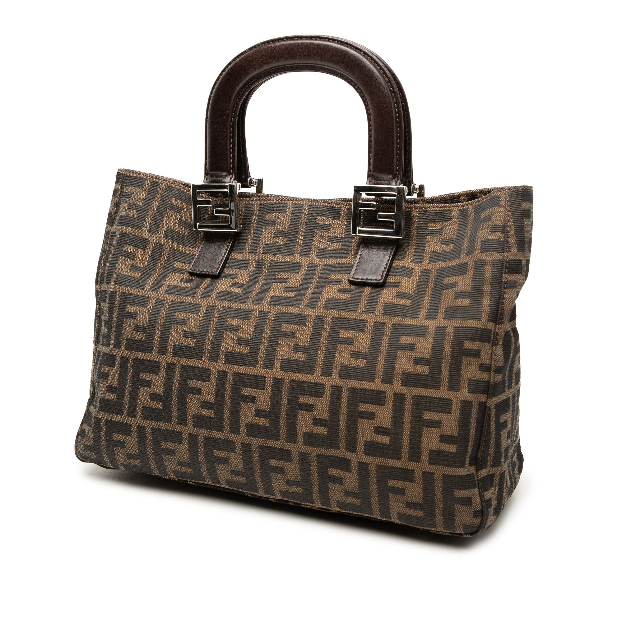 Fendi Fendi Small Zucca Canvas Twins Tote Size ONE SIZE - 2 Thumbnail