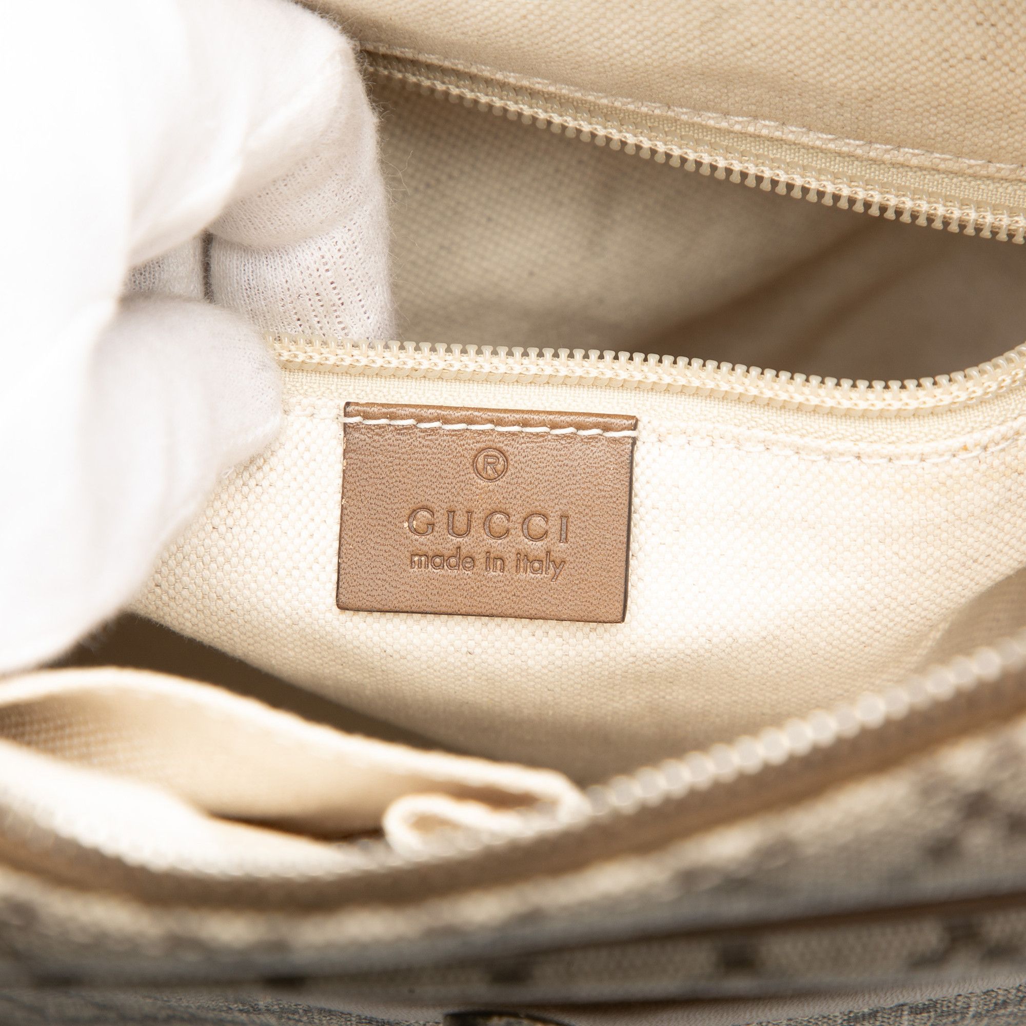 Gucci Gucci Diamante Coated Canvas Zip Crossbody Size ONE SIZE - 5 Thumbnail