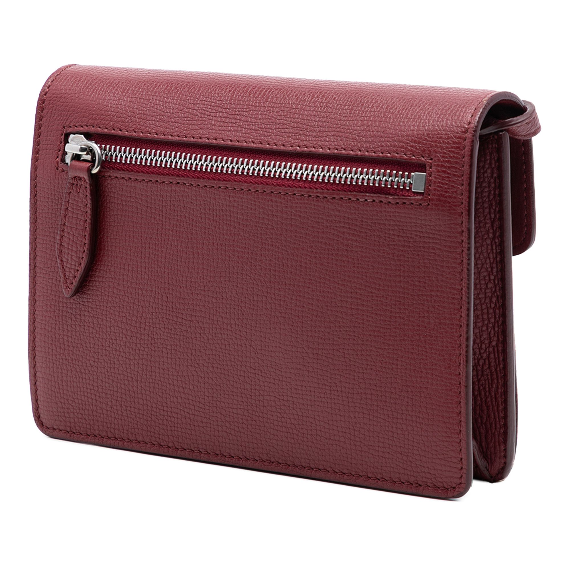 Burberry Burberry Small Leather and House Check Canvas Derby Macken Crossbody Size ONE SIZE - 2 Thumbnail