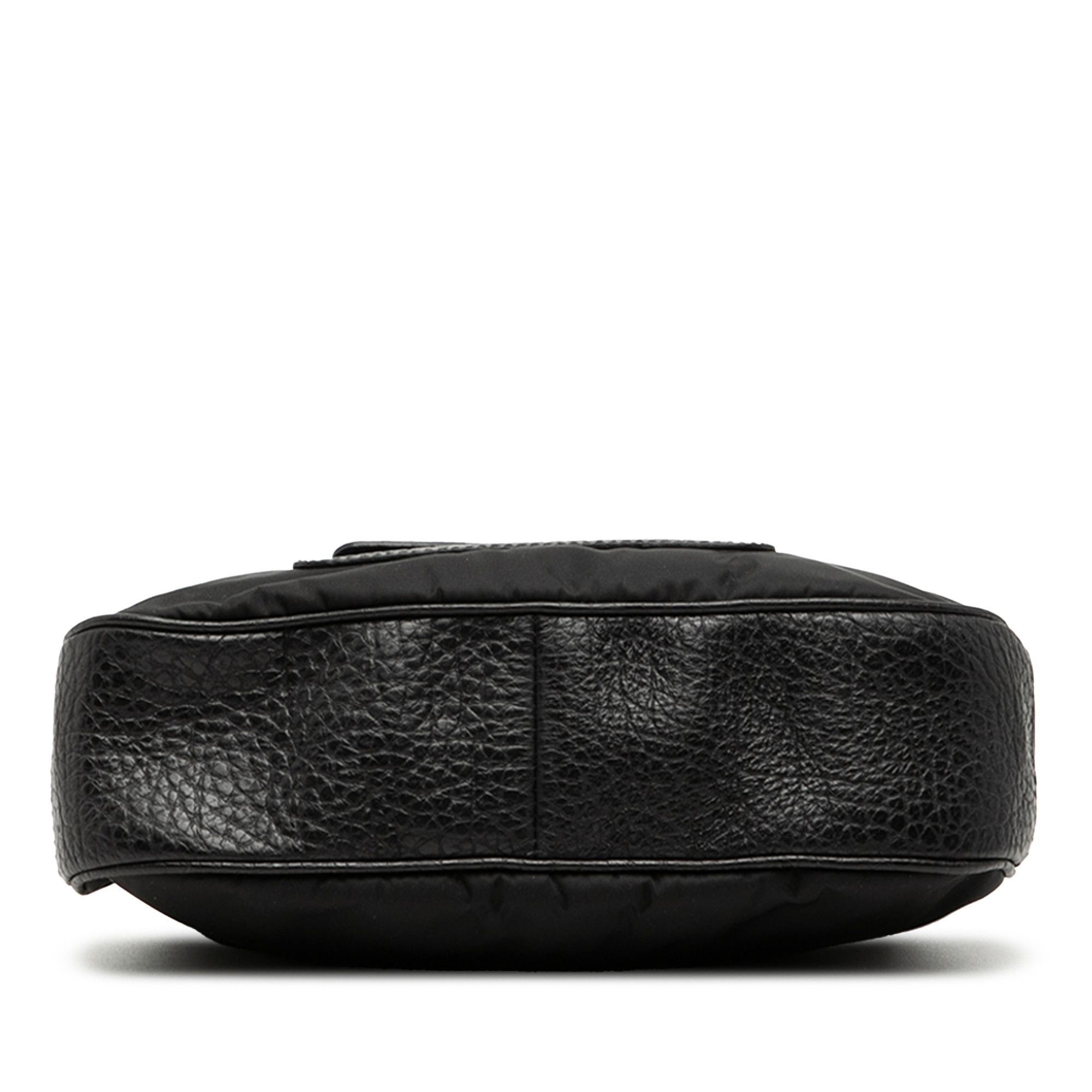 Prada Prada Vitello Daino Trimmed Tessuto Shoulder Bag Size ONE SIZE - 3 Thumbnail
