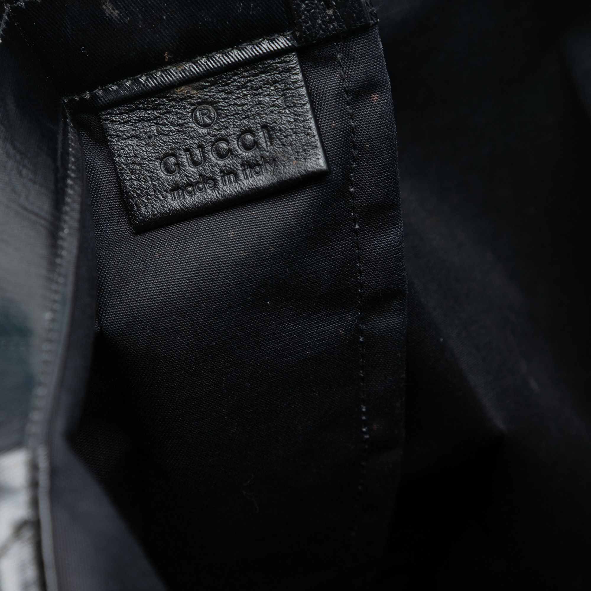 Gucci PVC Coated Canvas Logo Montecarlo Tote