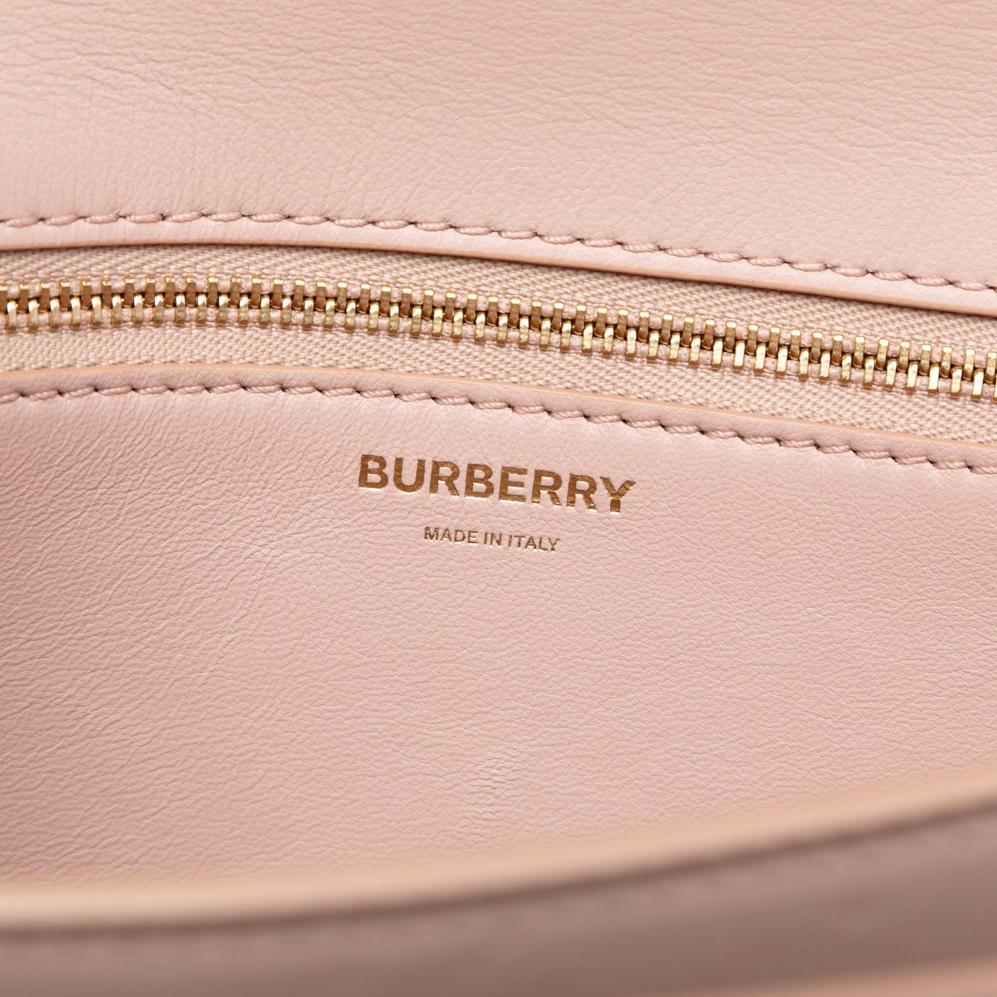 Burberry Burberry Medium Smooth Calfskin TB Monogram Crossbody Size ONE SIZE - 5 Thumbnail