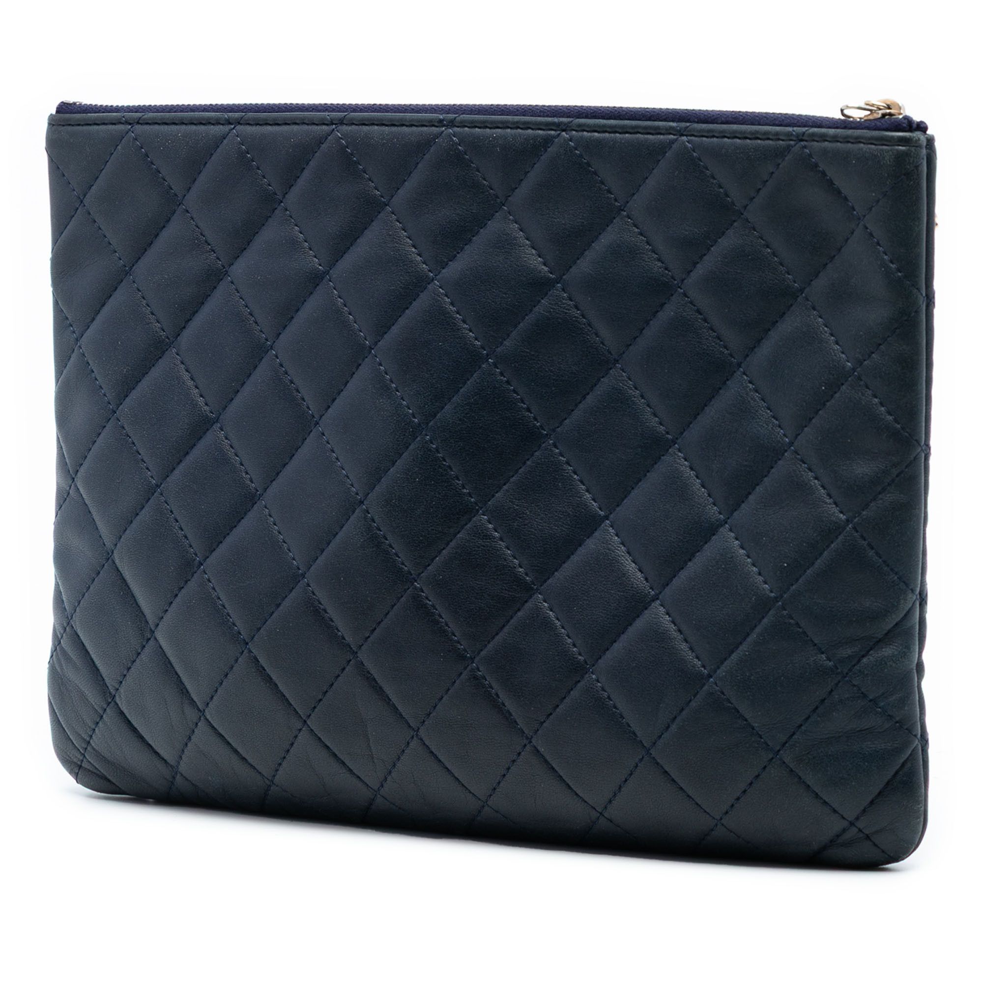 Chanel Chanel Medium Quilted Lambskin Casino Beauty O Case Clutch Size ONE SIZE - 2 Thumbnail
