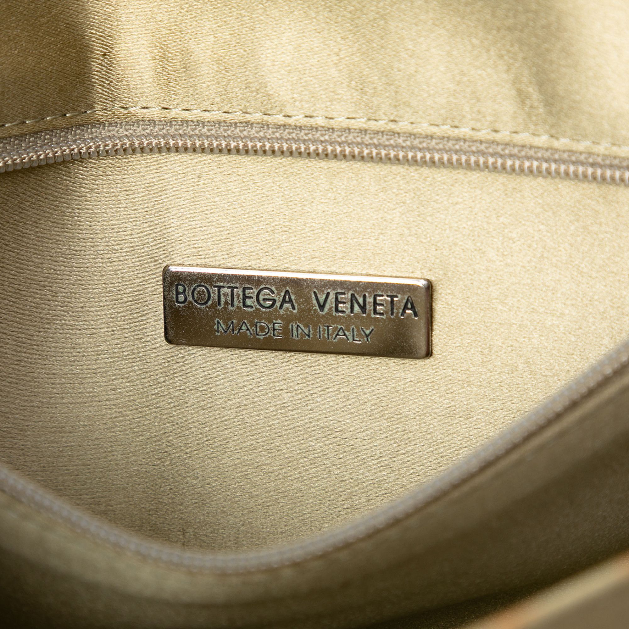 Bottega Veneta Bottega Veneta Satin Intrecciato Flap Shoulder Bag Size ONE SIZE - 6 Thumbnail