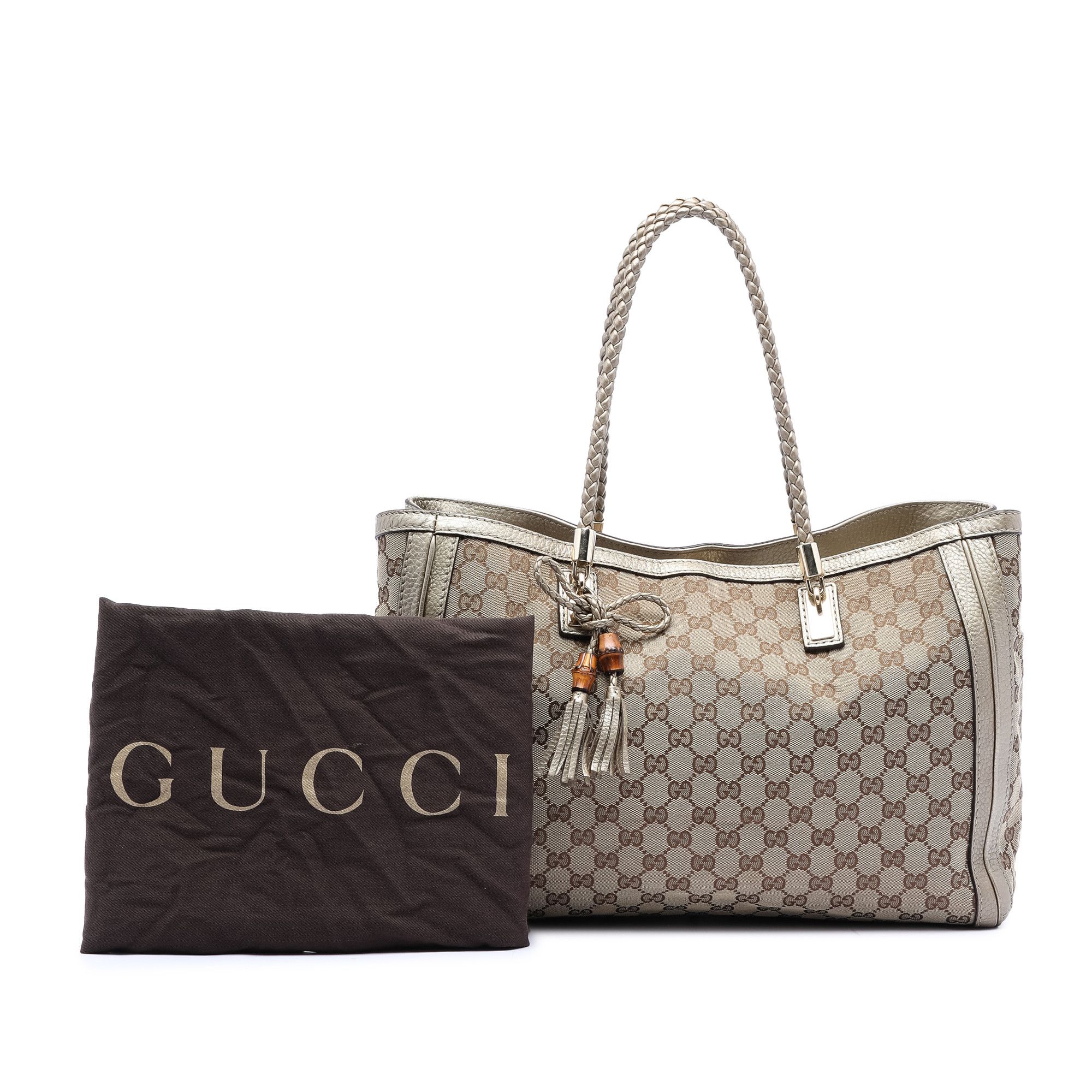 Gucci Gucci Medium GG Canvas Bella Tote Size ONE SIZE - 8 Thumbnail