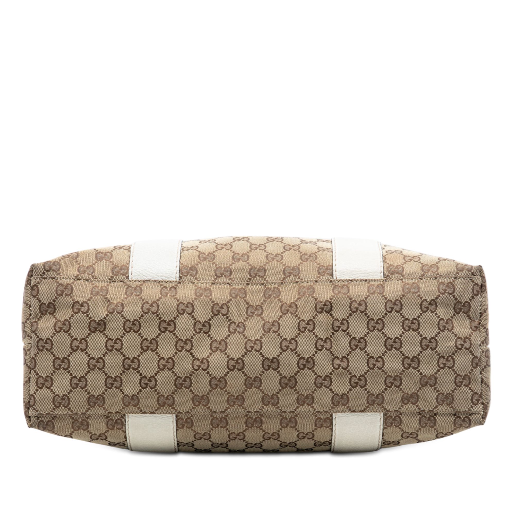 Gucci Gucci Medium GG Canvas Bamboo Libeccio Tote Size ONE SIZE - 3 Thumbnail