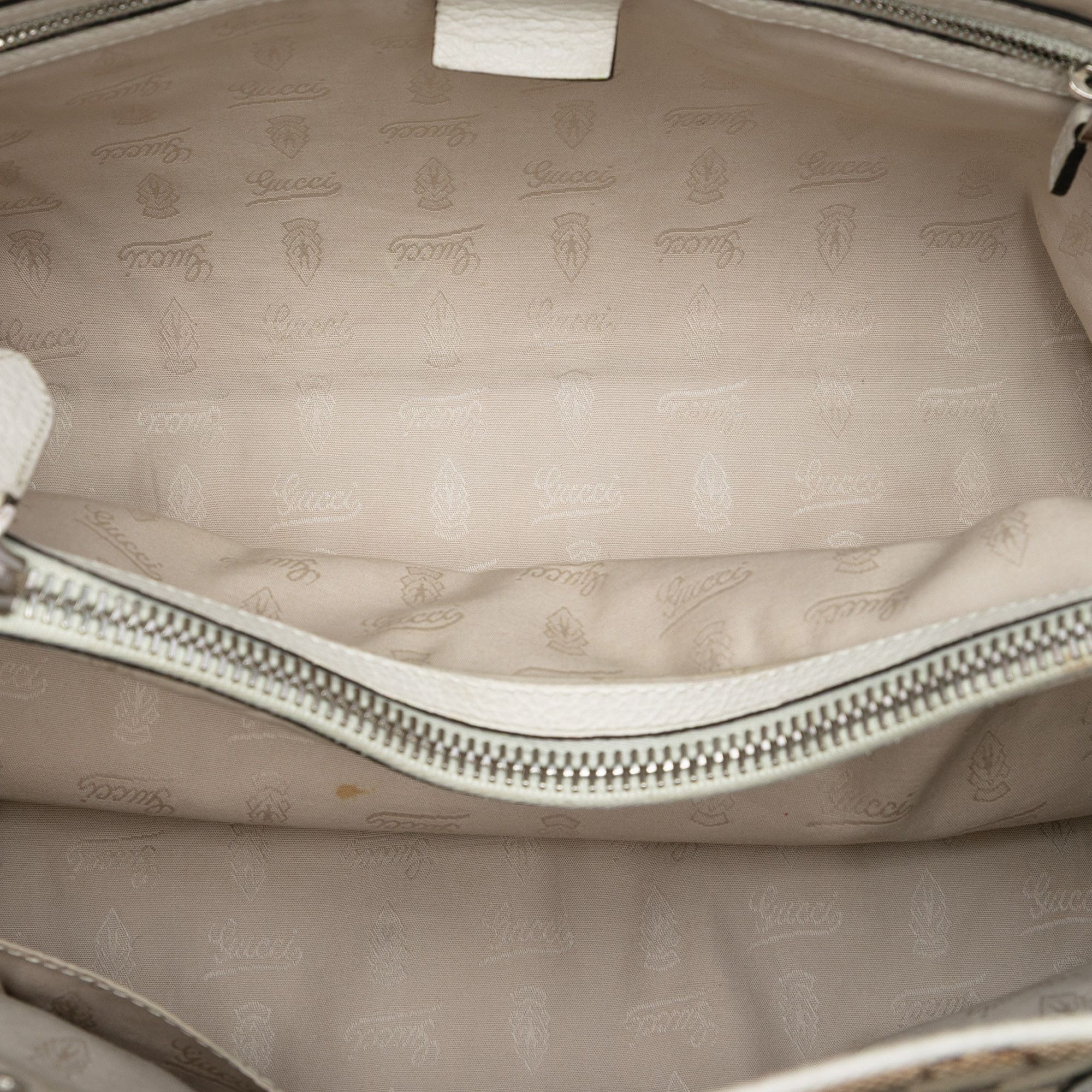 Gucci Gucci Medium GG Canvas Bamboo Libeccio Tote Size ONE SIZE - 4 Thumbnail