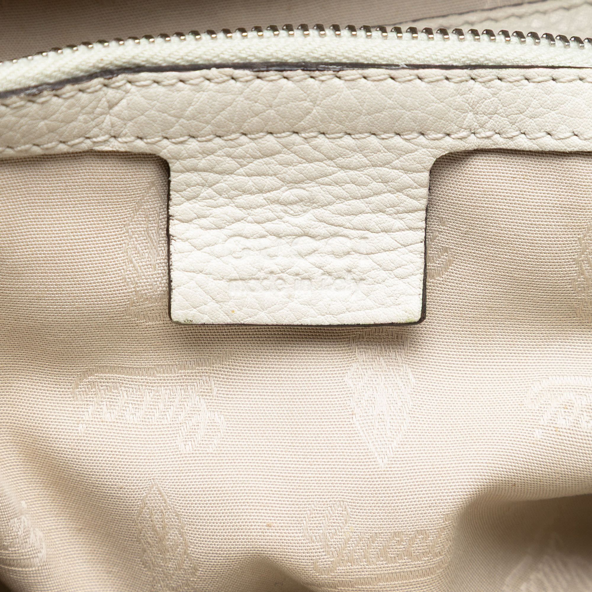 Gucci Gucci Medium GG Canvas Bamboo Libeccio Tote Size ONE SIZE - 5 Thumbnail