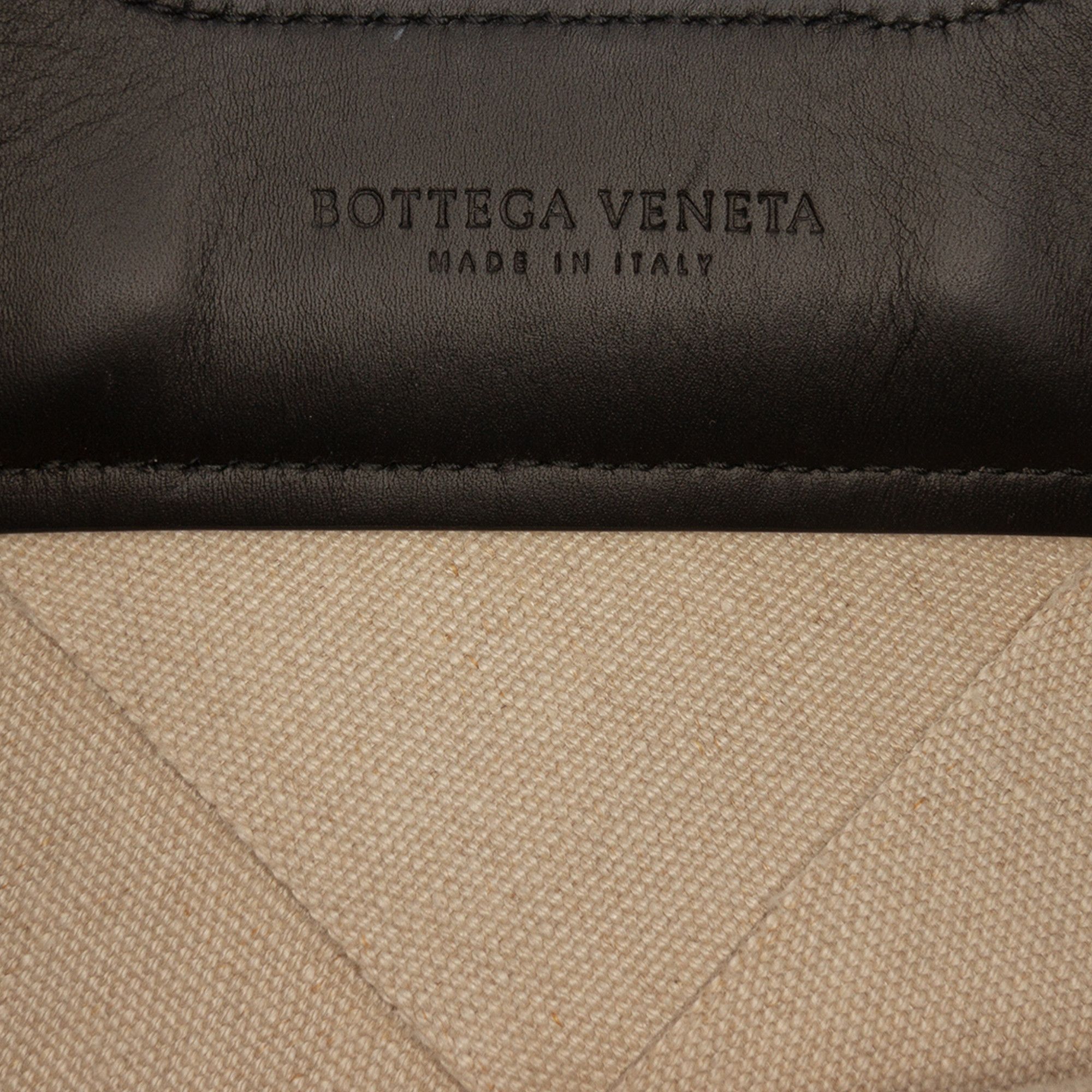 Bottega Veneta Bottega Veneta Small Canvas French Calfskin Slip Tote Size ONE SIZE - 5 Thumbnail