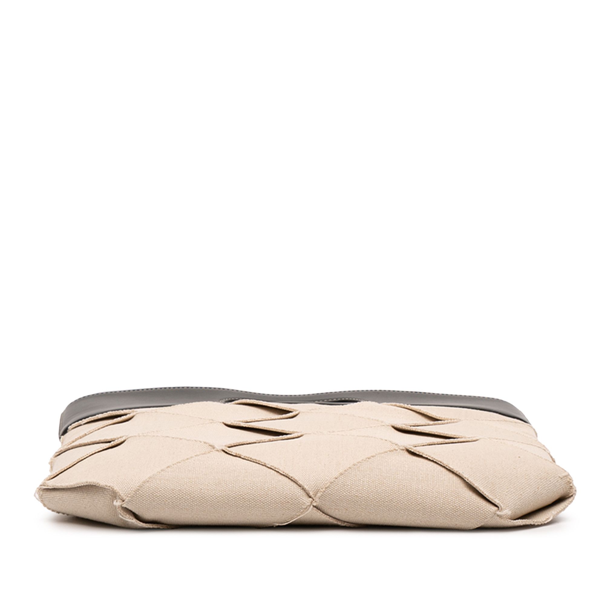 Bottega Veneta Bottega Veneta Small Canvas French Calfskin Slip Tote Size ONE SIZE - 3 Thumbnail