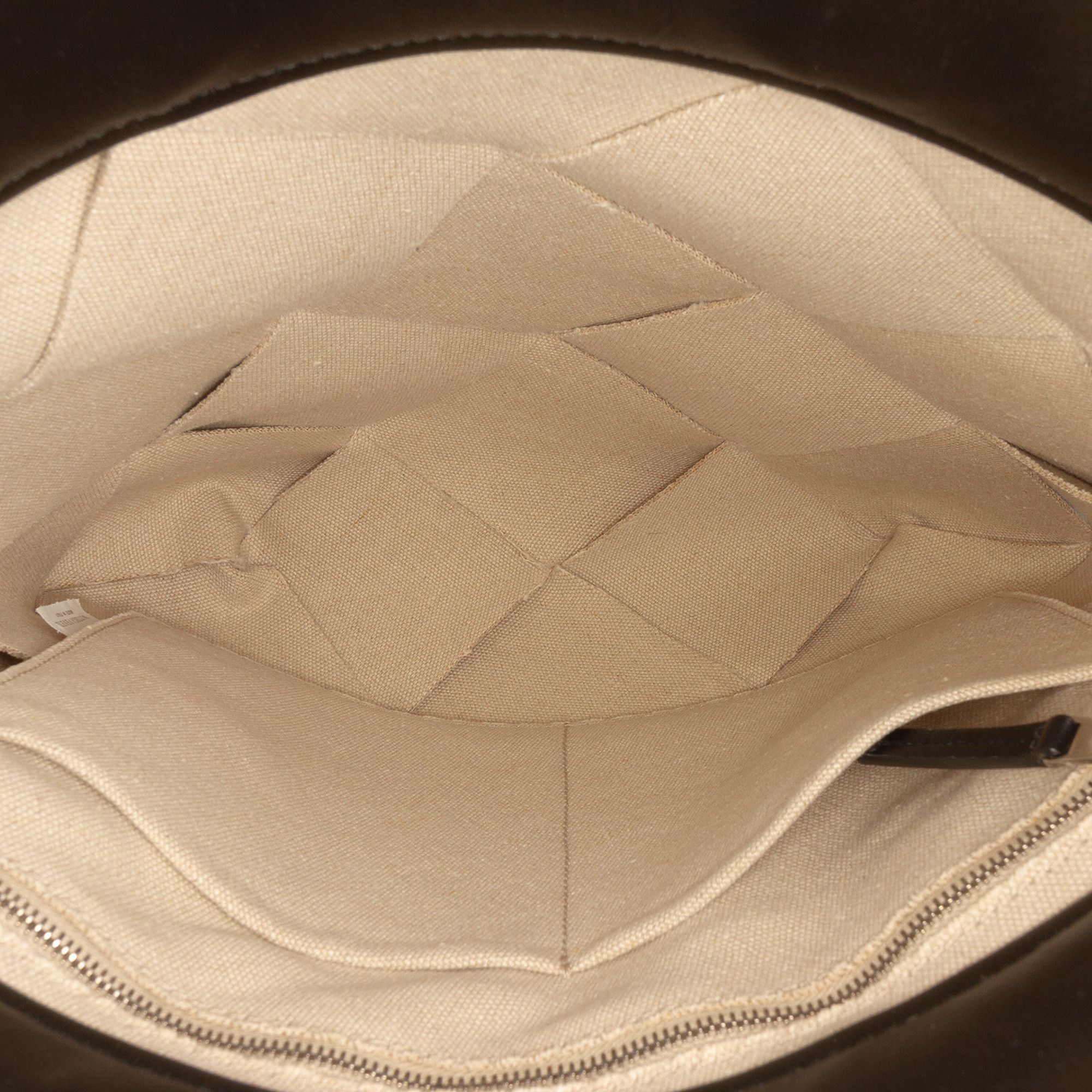 Bottega Veneta Bottega Veneta Small Canvas French Calfskin Slip Tote Size ONE SIZE - 4 Thumbnail