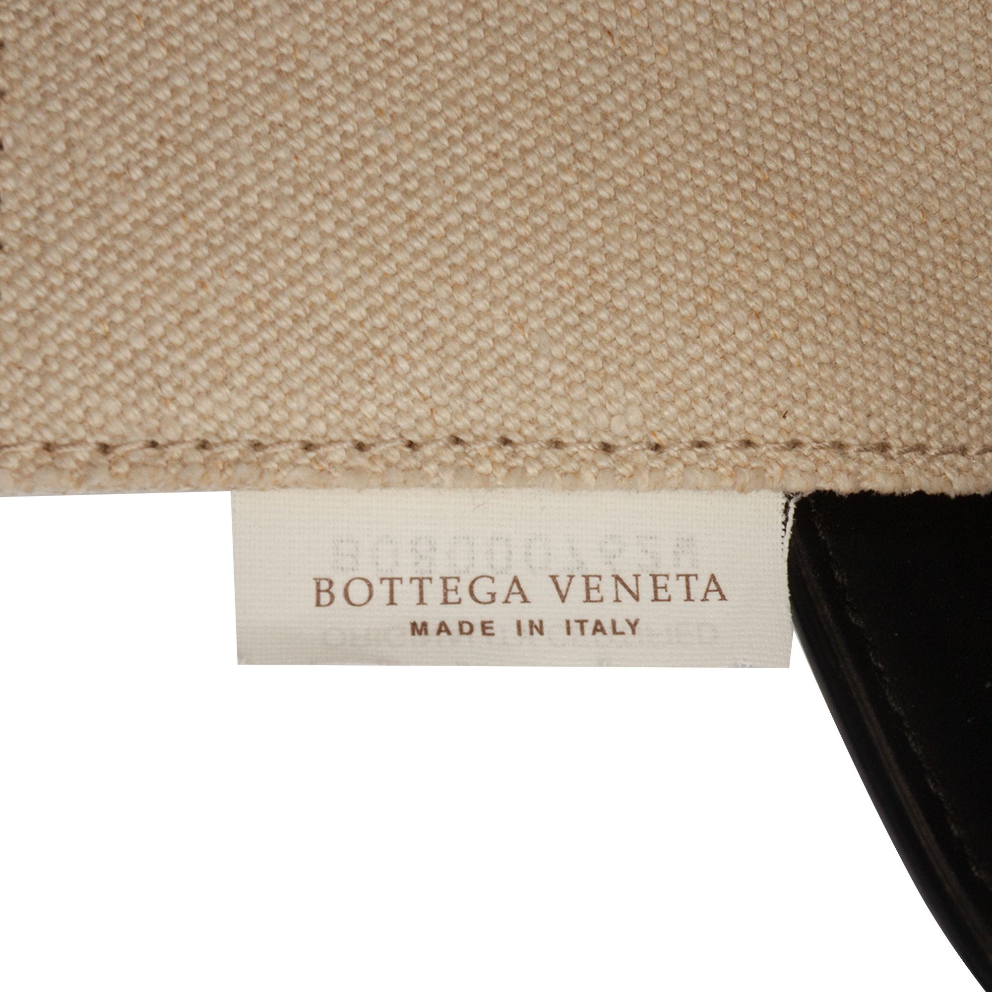 Bottega Veneta Bottega Veneta Small Canvas French Calfskin Slip Tote Size ONE SIZE - 6 Thumbnail