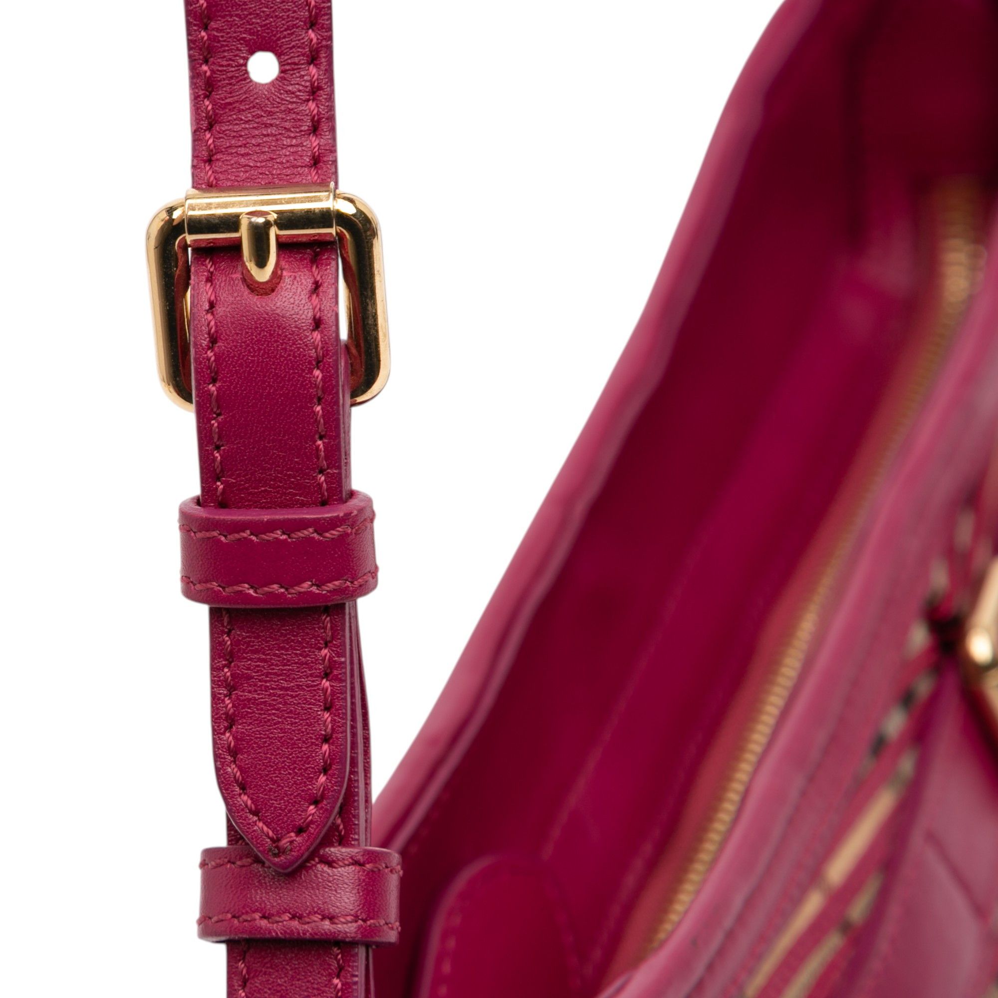 Burberry Burberry Haymarket Check Stripes Coated Canvas Crossbody Size ONE SIZE - 9 Thumbnail