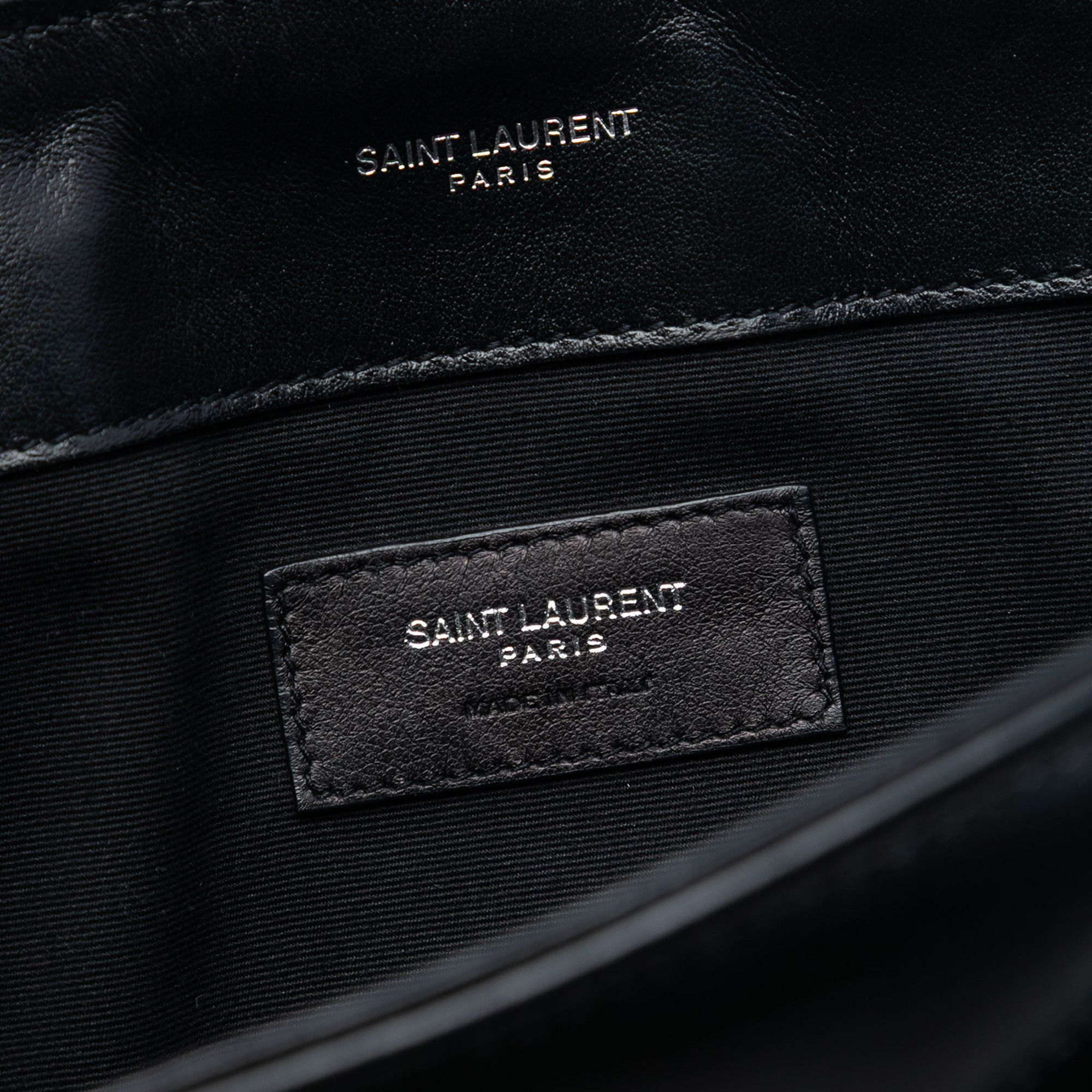 Yves Saint Laurent Yves Saint Laurent Matelasse Calfskin Monogram LouLou Document Clutch Size ONE SIZE - 5 Thumbnail