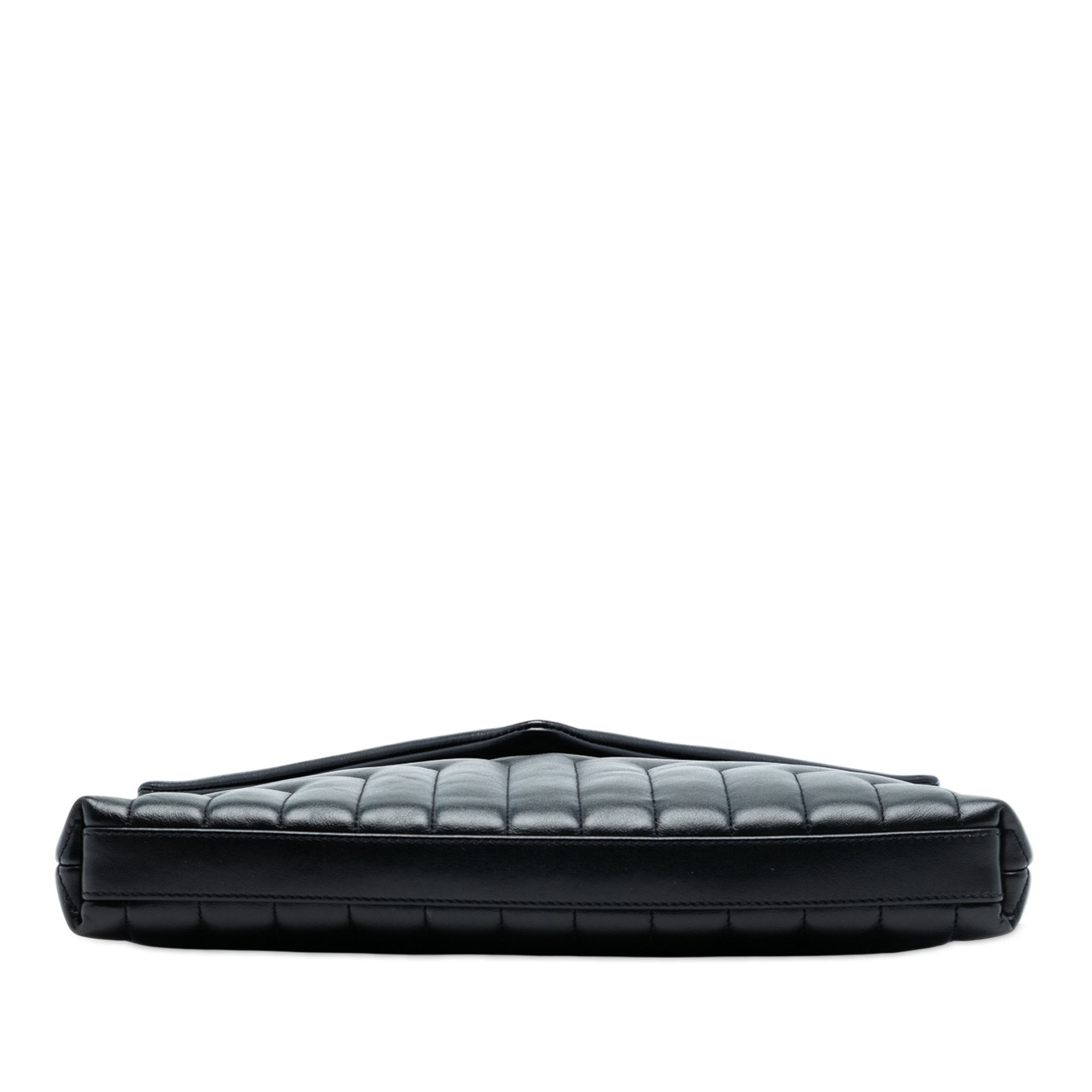 Yves Saint Laurent Yves Saint Laurent Matelasse Calfskin Monogram LouLou Document Clutch Size ONE SIZE - 3 Thumbnail