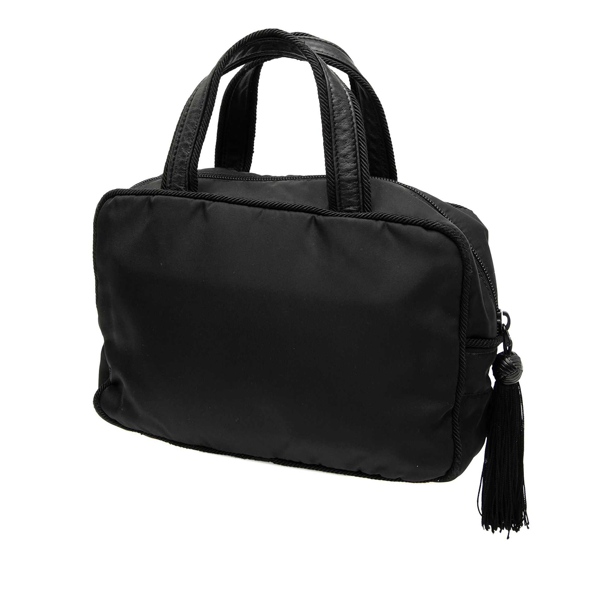 Prada Prada Tessuto Tassel Handbag Size ONE SIZE - 2 Thumbnail