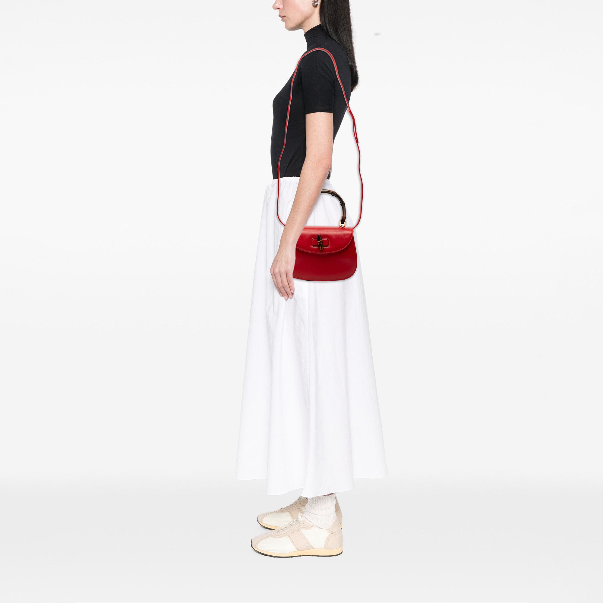 Gucci Gucci Small Calfskin Bamboo Night Size ONE SIZE - 7 Thumbnail