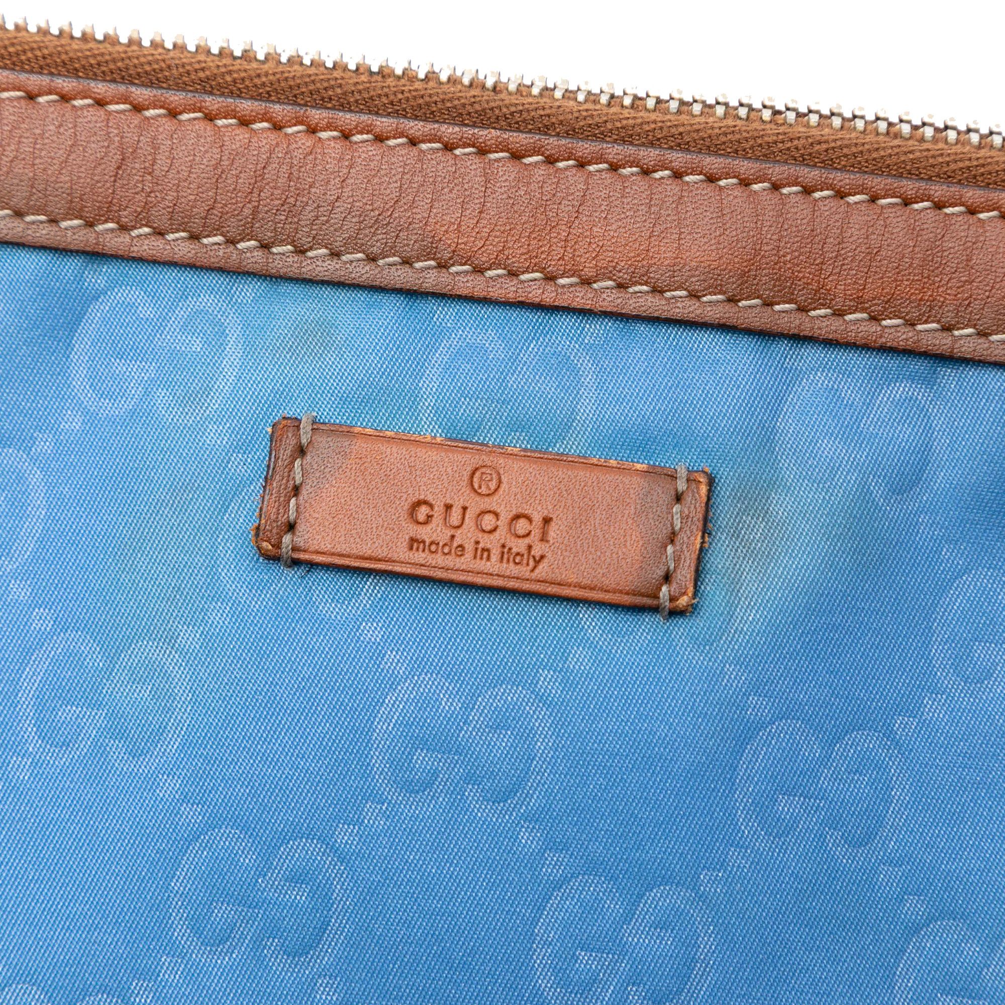 Gucci Gucci GG Nylon Top Zip Clutch Size ONE SIZE - 5 Thumbnail