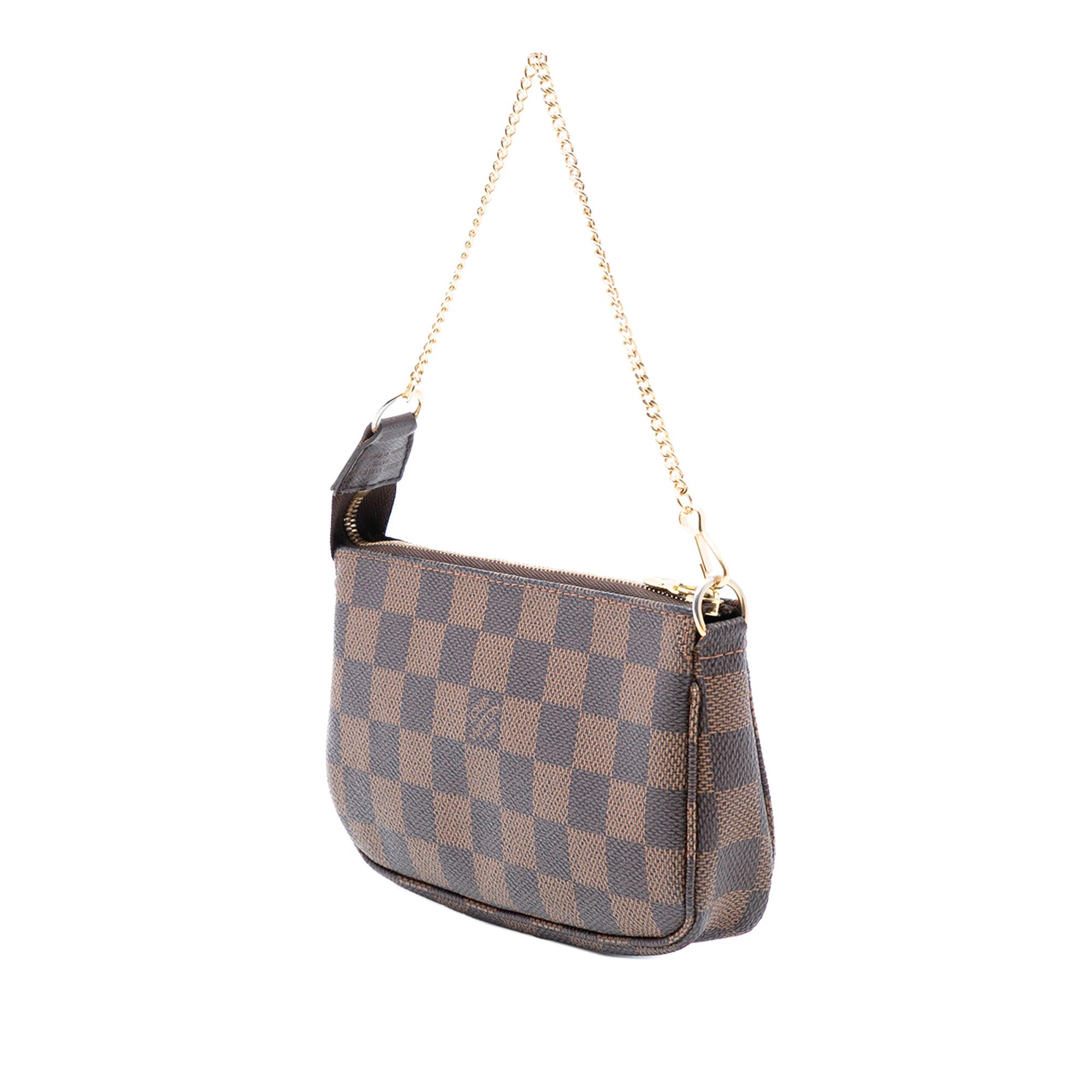Louis Vuitton Louis Vuitton Damier Ebene Mini Pochette Accessoires Size ONE SIZE - 2 Thumbnail
