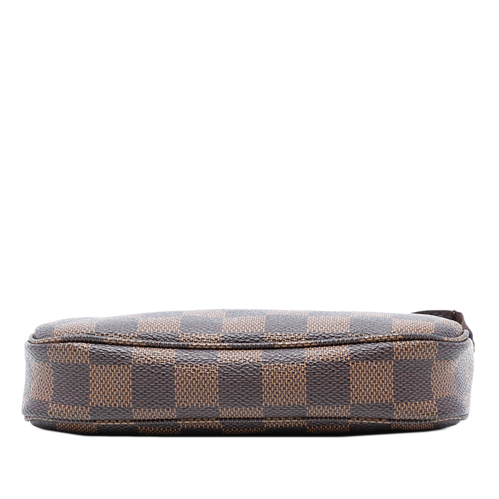 Louis Vuitton Louis Vuitton Damier Ebene Mini Pochette Accessoires Size ONE SIZE - 3 Thumbnail