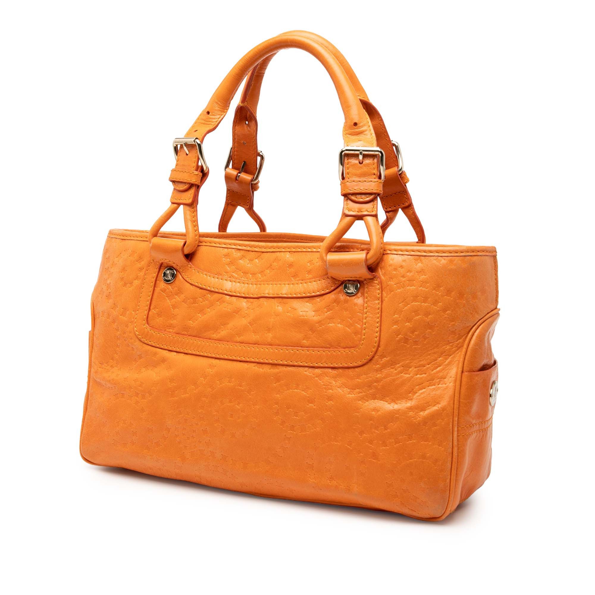 Celine Celine Spiraling Macadam Embossed Leather Boogie Handbag Size ONE SIZE - 2 Thumbnail
