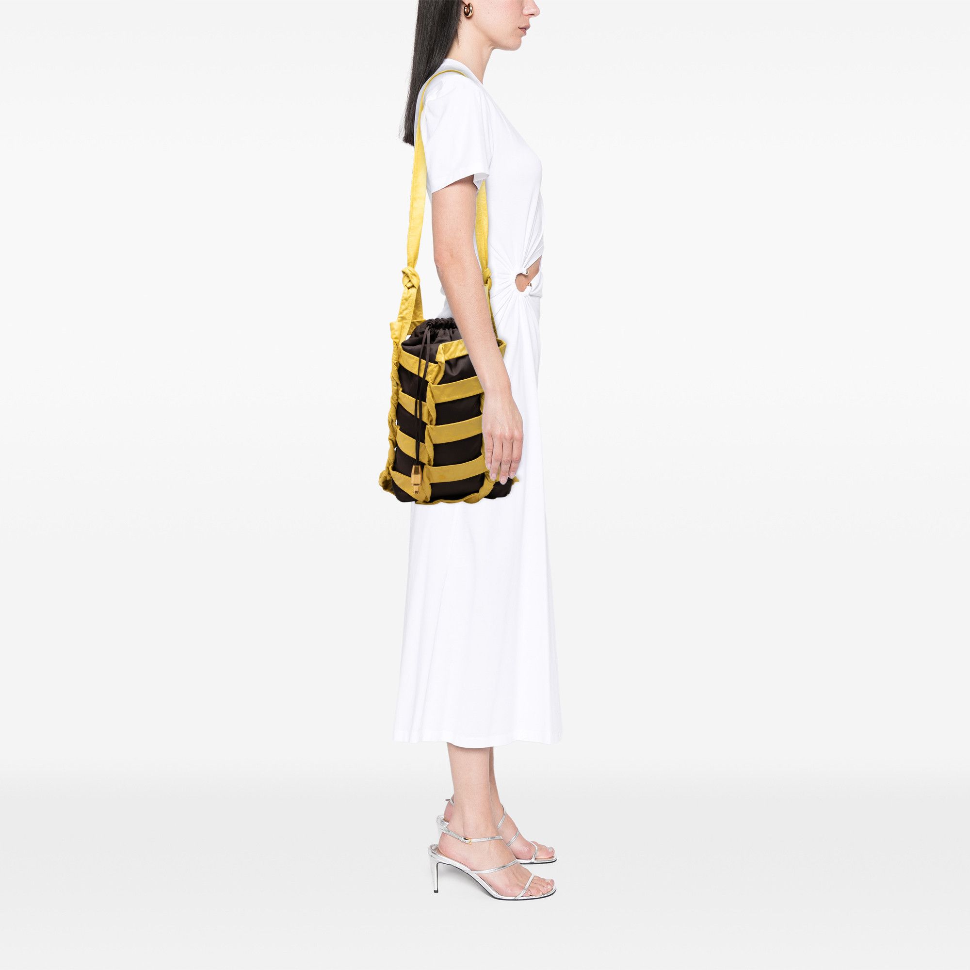 Bottega Veneta Bottega Veneta Nylon BV Tape Bucket Bag Size ONE SIZE - 6 Thumbnail