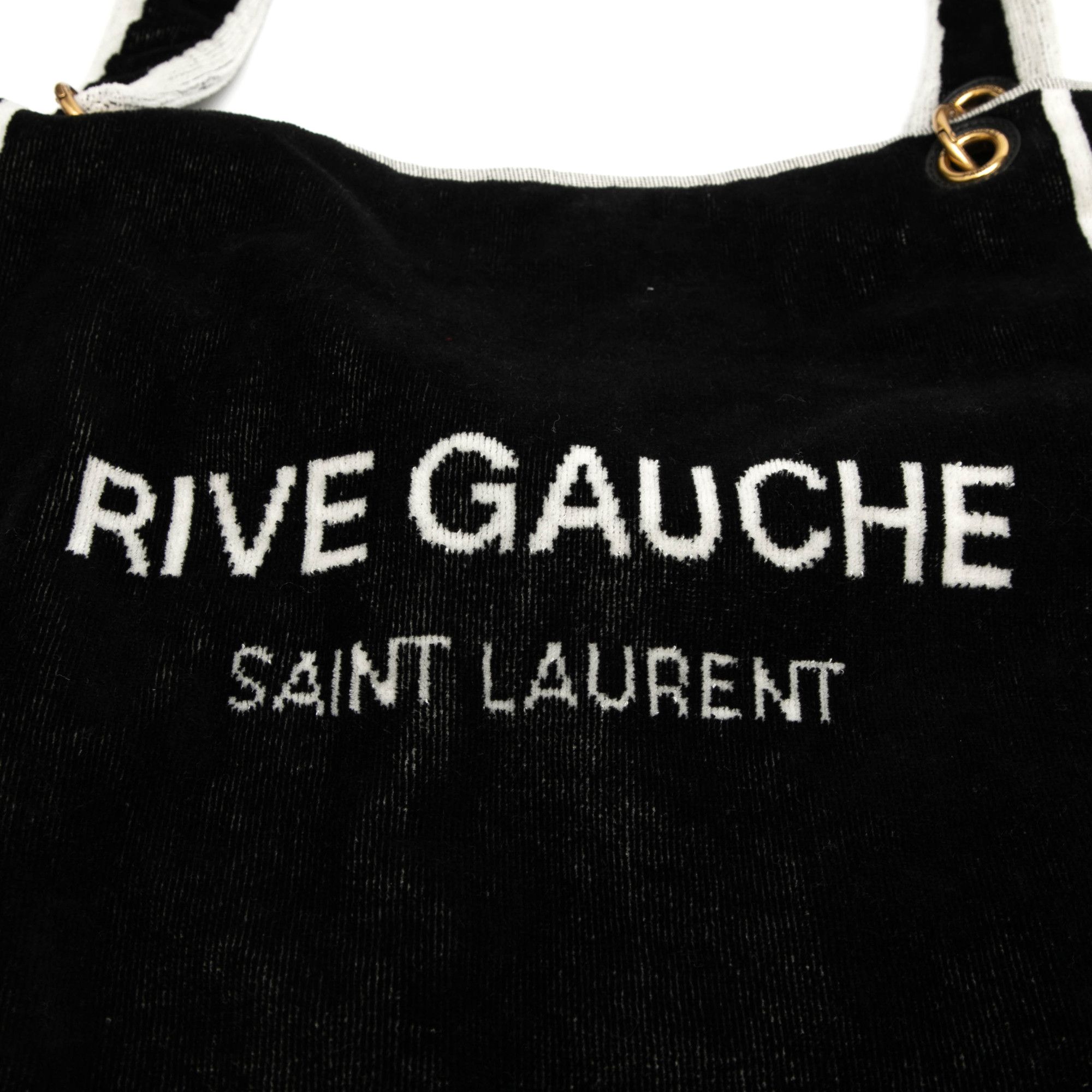 Yves Saint Laurent Yves Saint Laurent Terry Cloth Rive Gauche Tote Size ONE SIZE - 5 Thumbnail