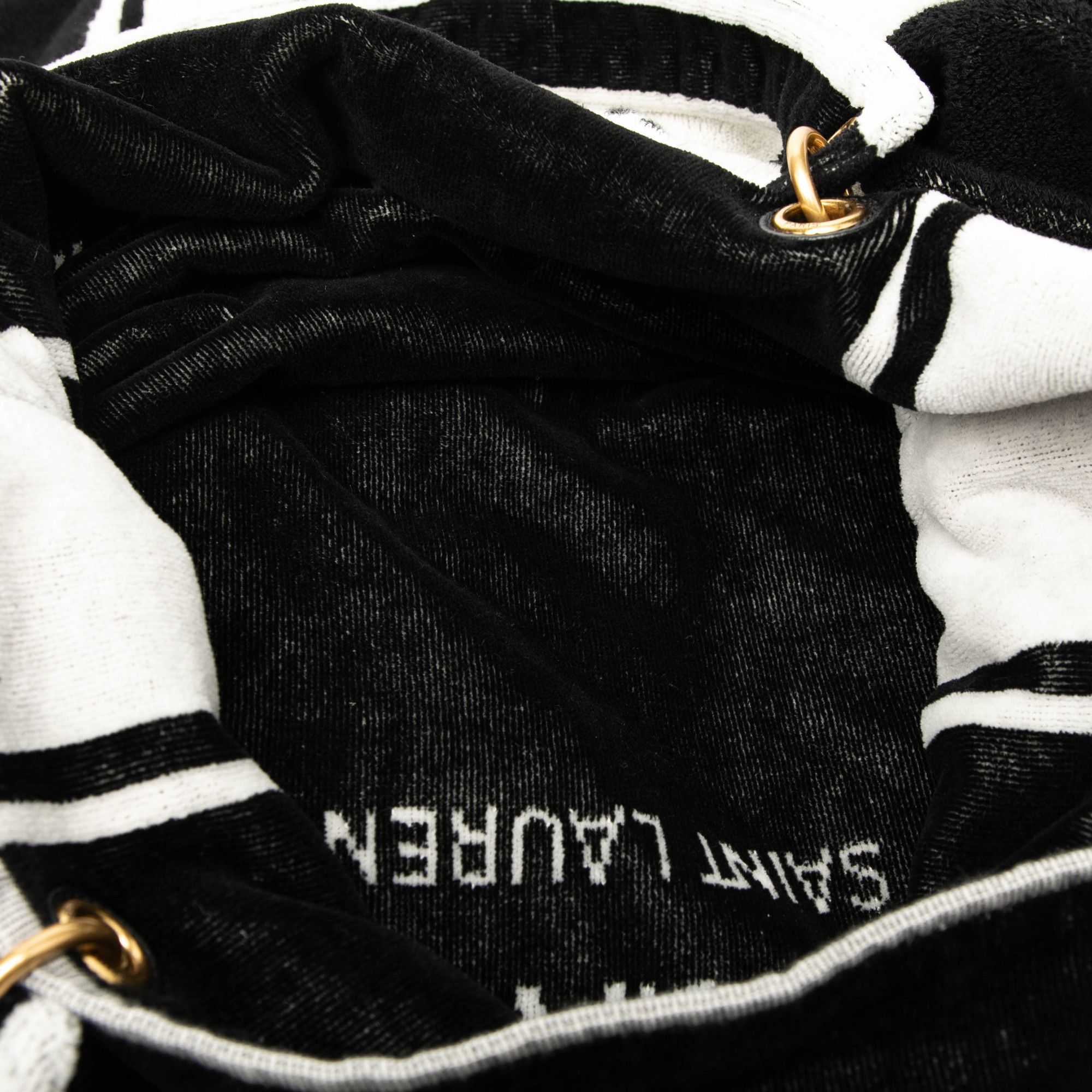 Yves Saint Laurent Yves Saint Laurent Terry Cloth Rive Gauche Tote Size ONE SIZE - 4 Thumbnail