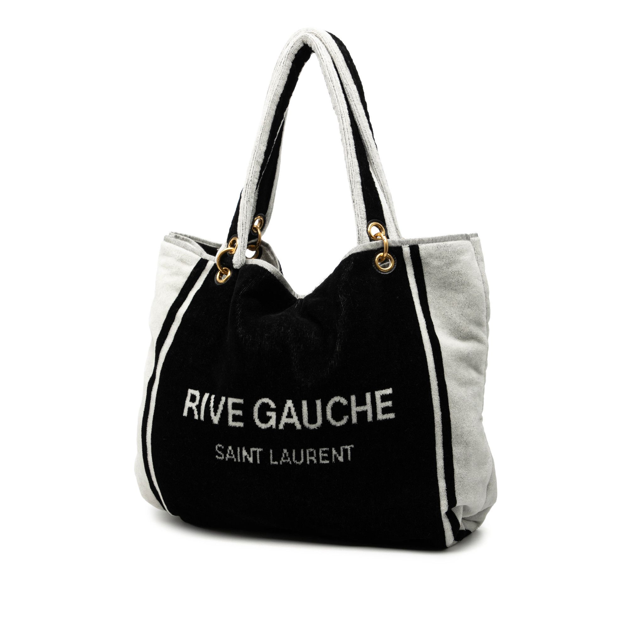 Yves Saint Laurent Yves Saint Laurent Terry Cloth Rive Gauche Tote Size ONE SIZE - 2 Thumbnail
