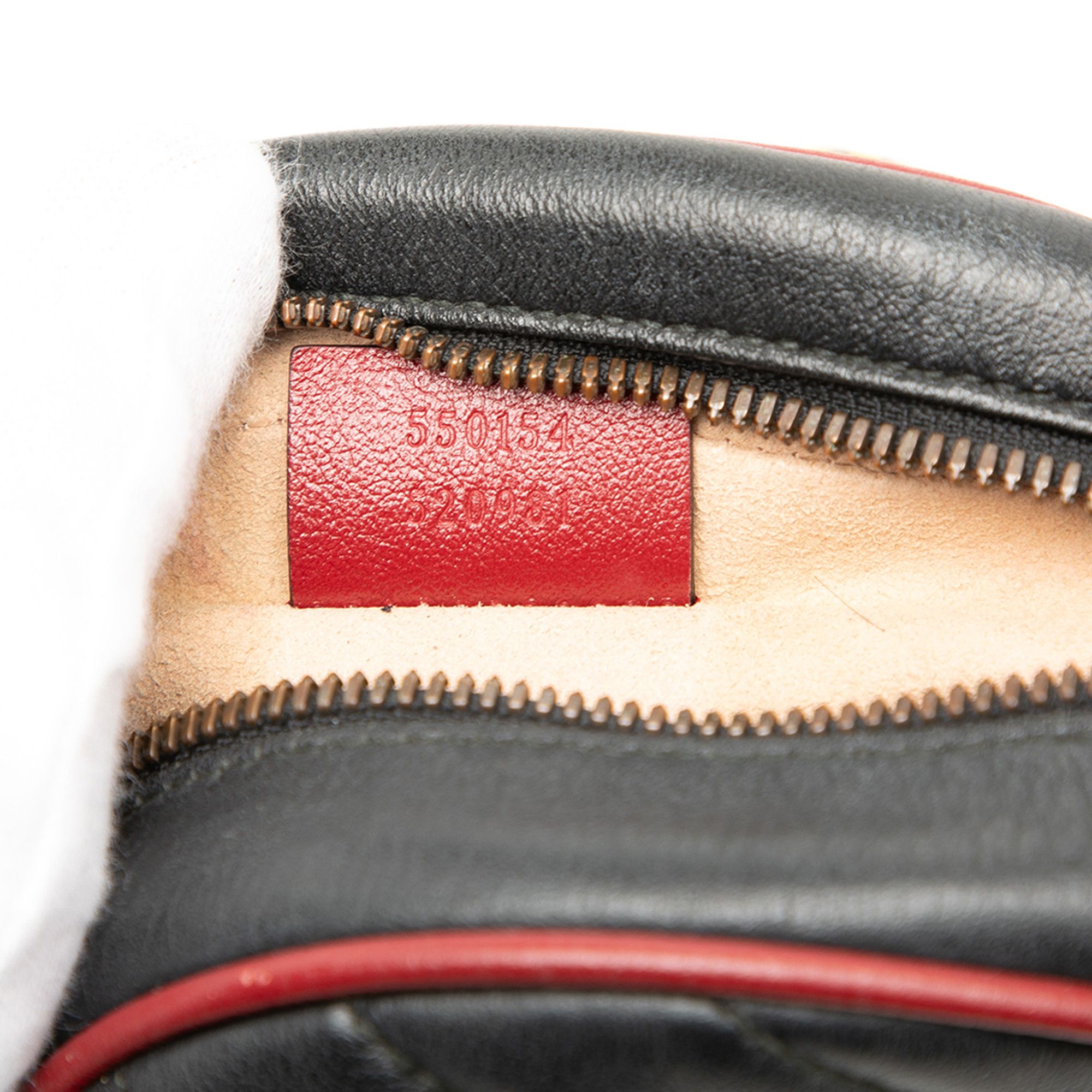 Gucci Gucci Mini GG Marmont Matelasse Leather Torchon Round Crossbody Size ONE SIZE - 6 Thumbnail