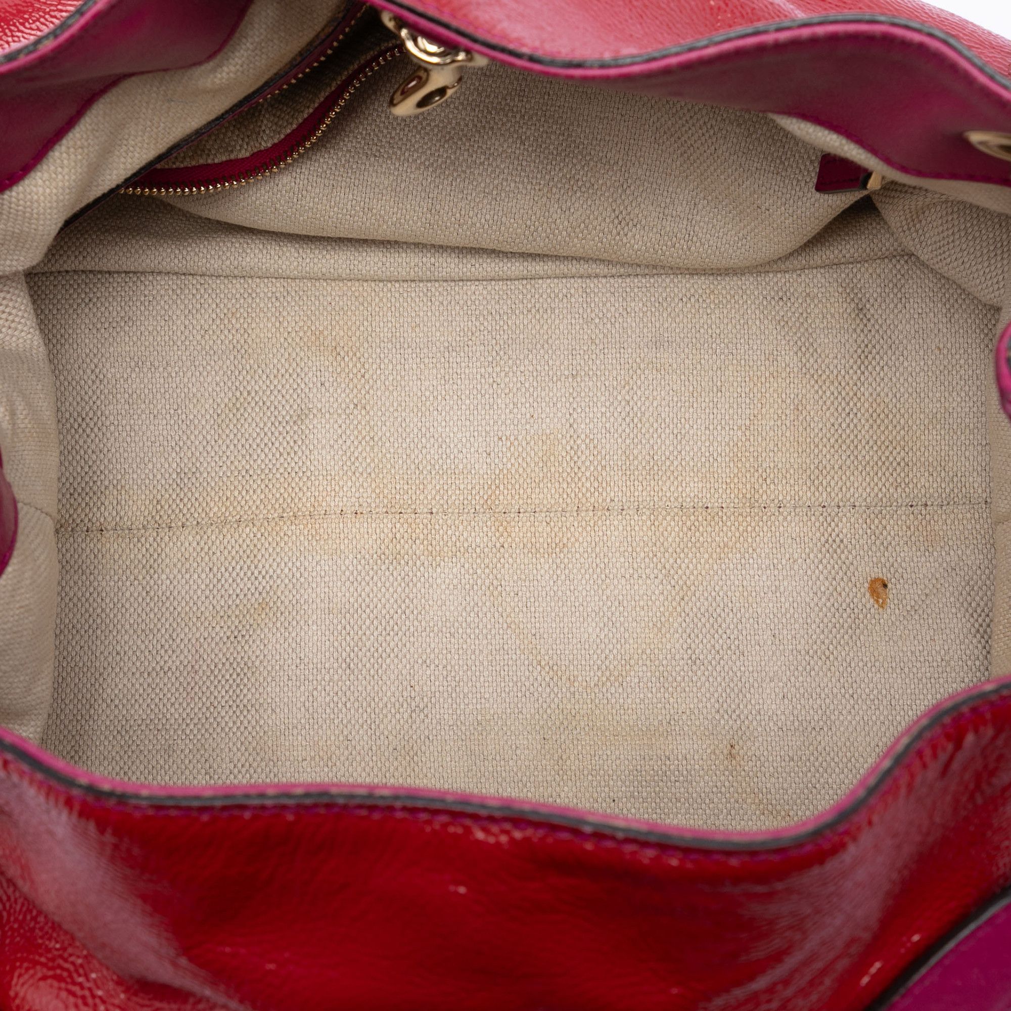 Gucci Gucci Medium Patent Soho Chain Tote Size ONE SIZE - 4 Thumbnail