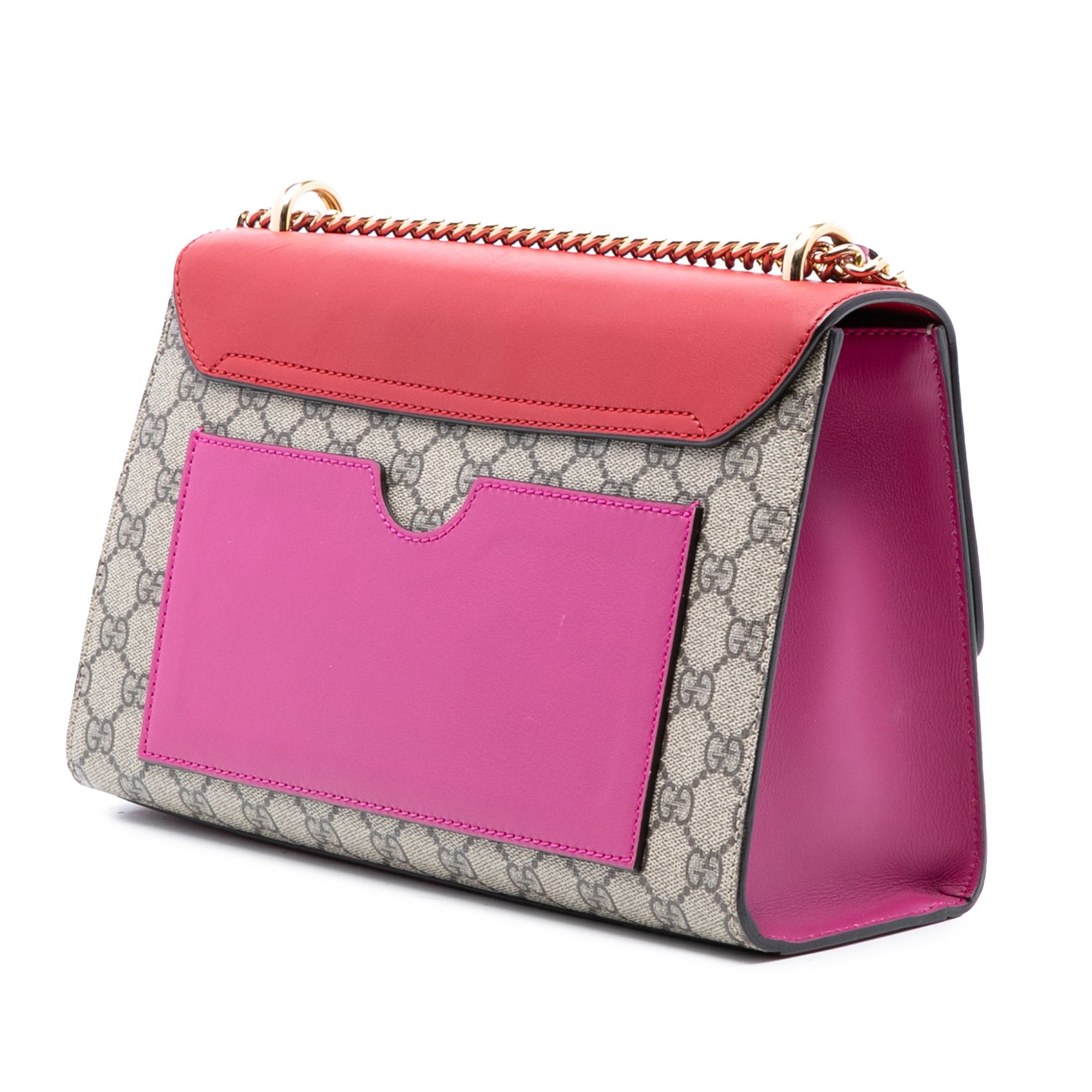 Gucci Gucci Medium GG Supreme Padlock Shoulder Bag Size ONE SIZE - 2 Thumbnail
