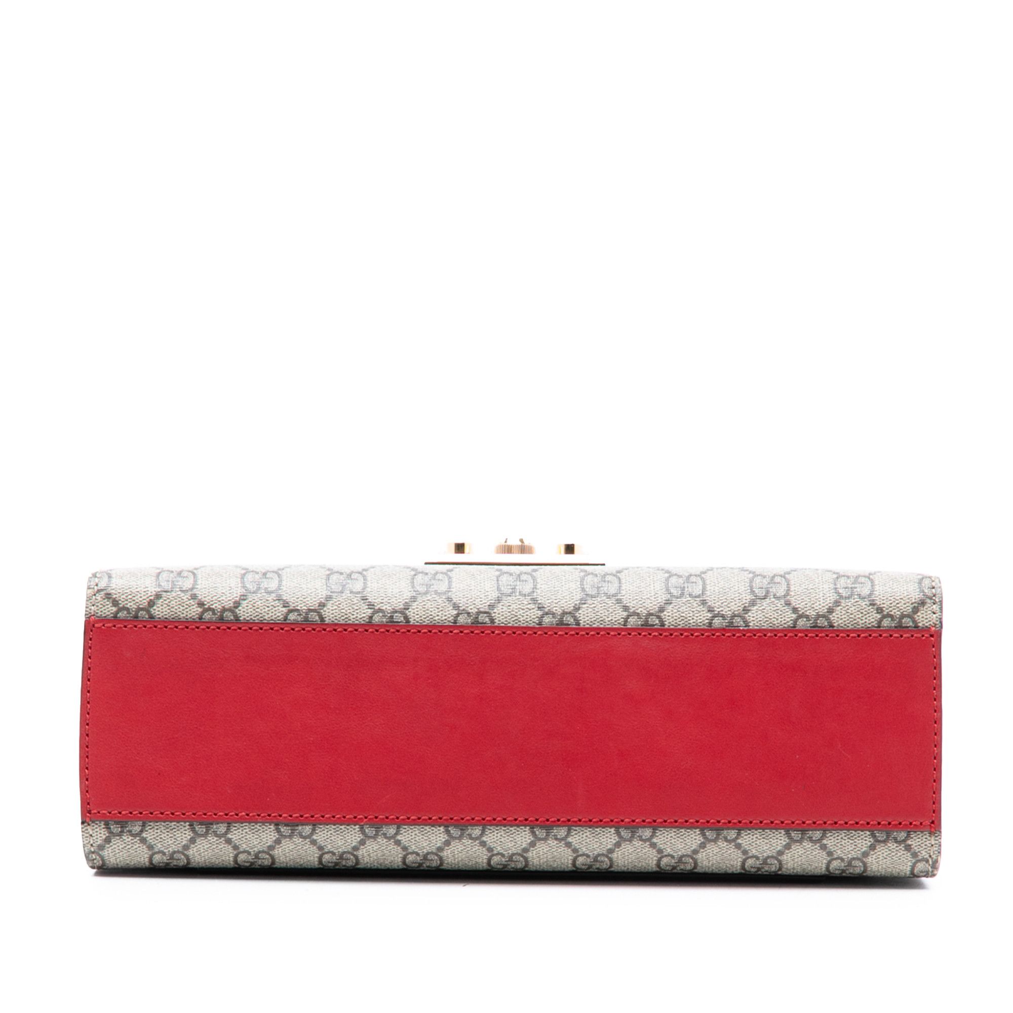 Gucci Gucci Medium GG Supreme Padlock Shoulder Bag Size ONE SIZE - 3 Thumbnail
