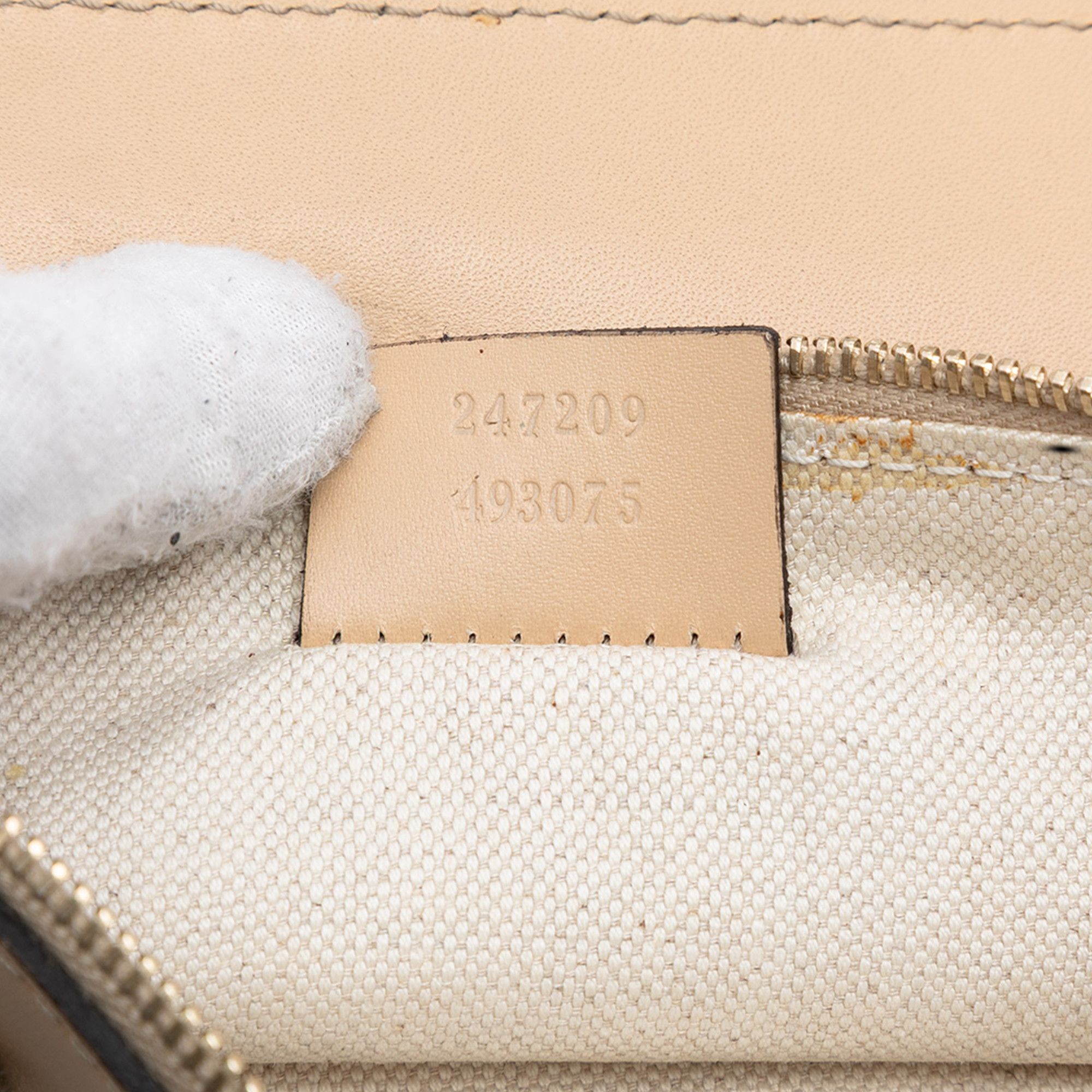 Gucci Gucci Medium Diamante Canvas Craft Tote Size ONE SIZE - 6 Thumbnail