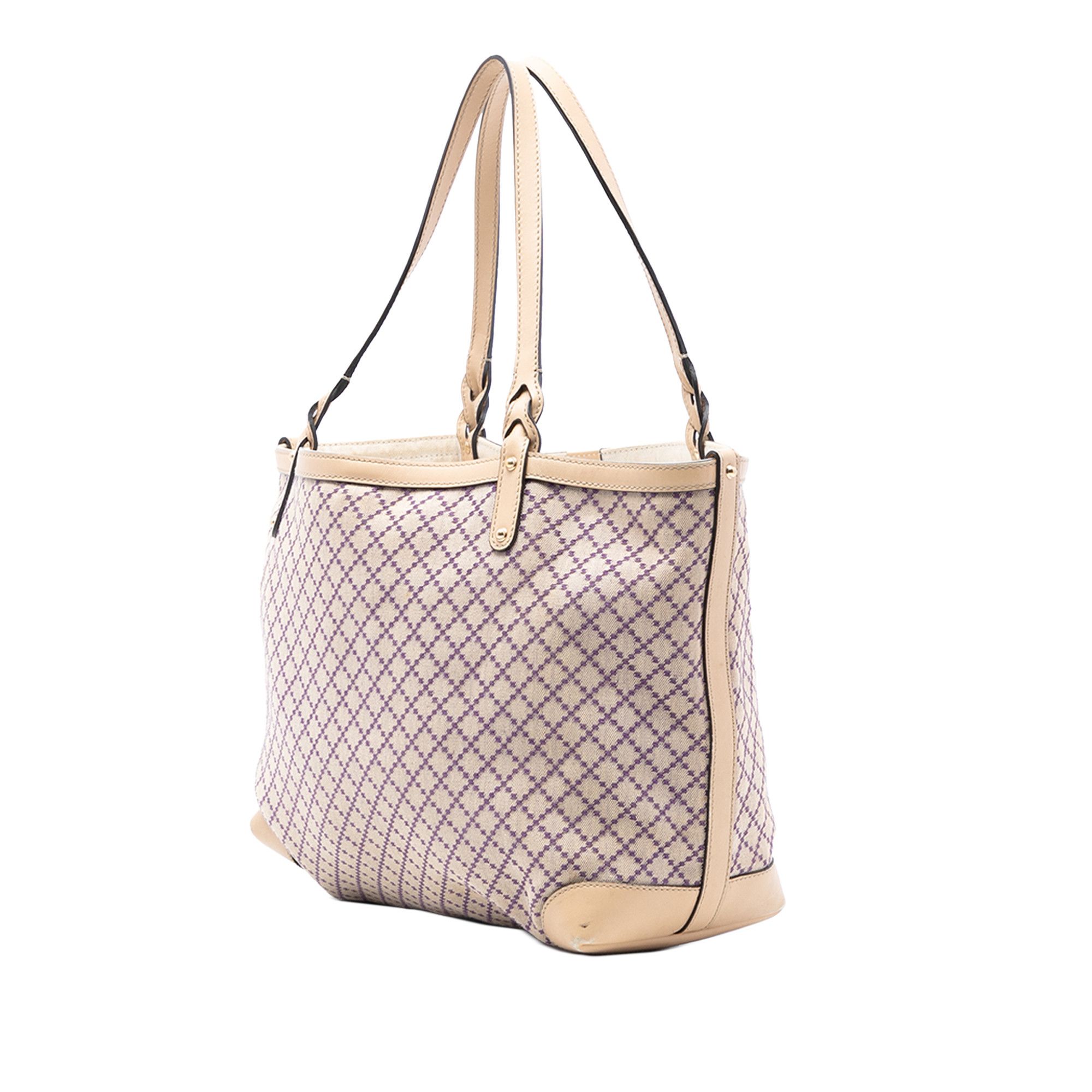 Gucci Gucci Medium Diamante Canvas Craft Tote Size ONE SIZE - 2 Thumbnail