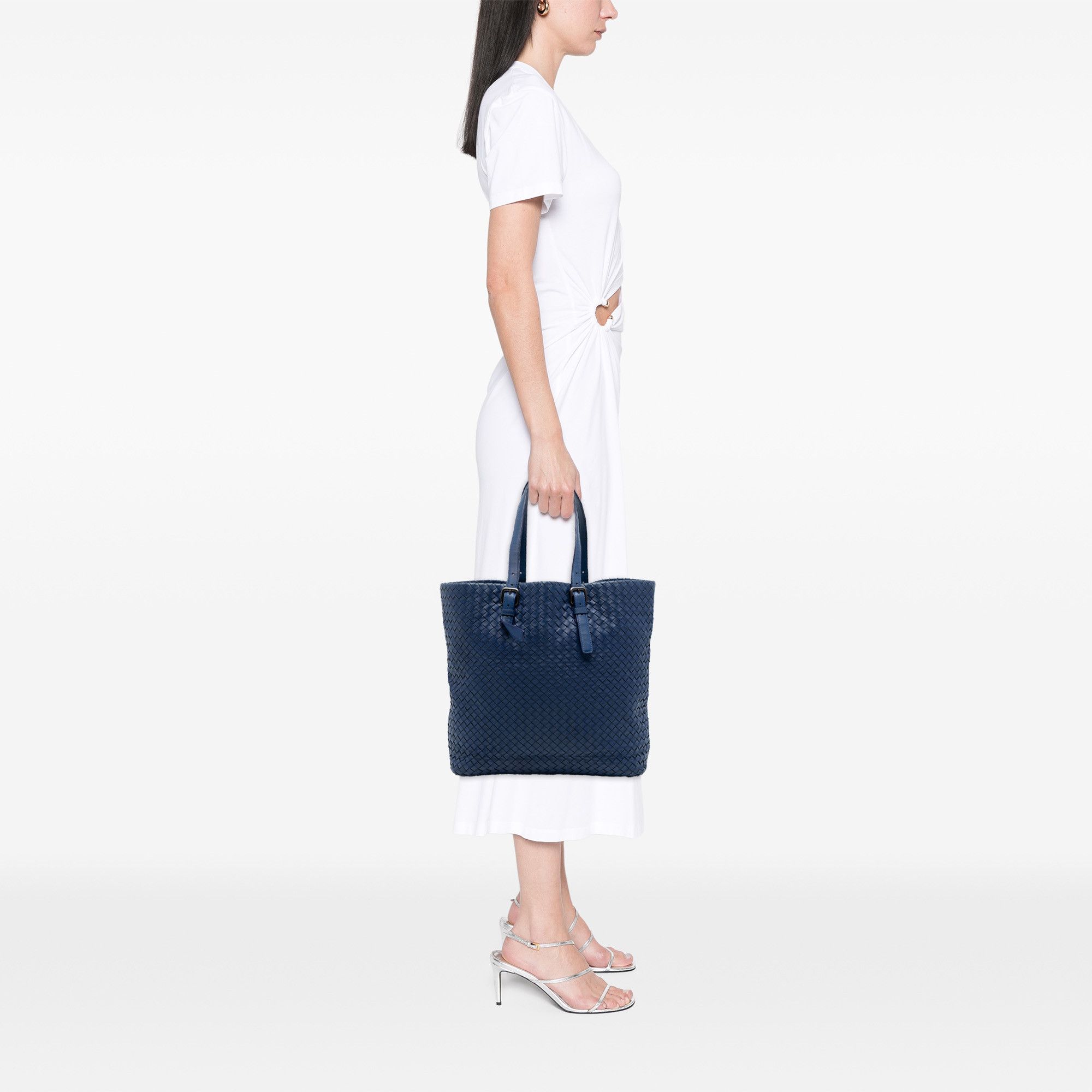 Bottega Veneta Bottega Veneta Nappa Intrecciato Belt Strap Tote Size ONE SIZE - 7 Thumbnail