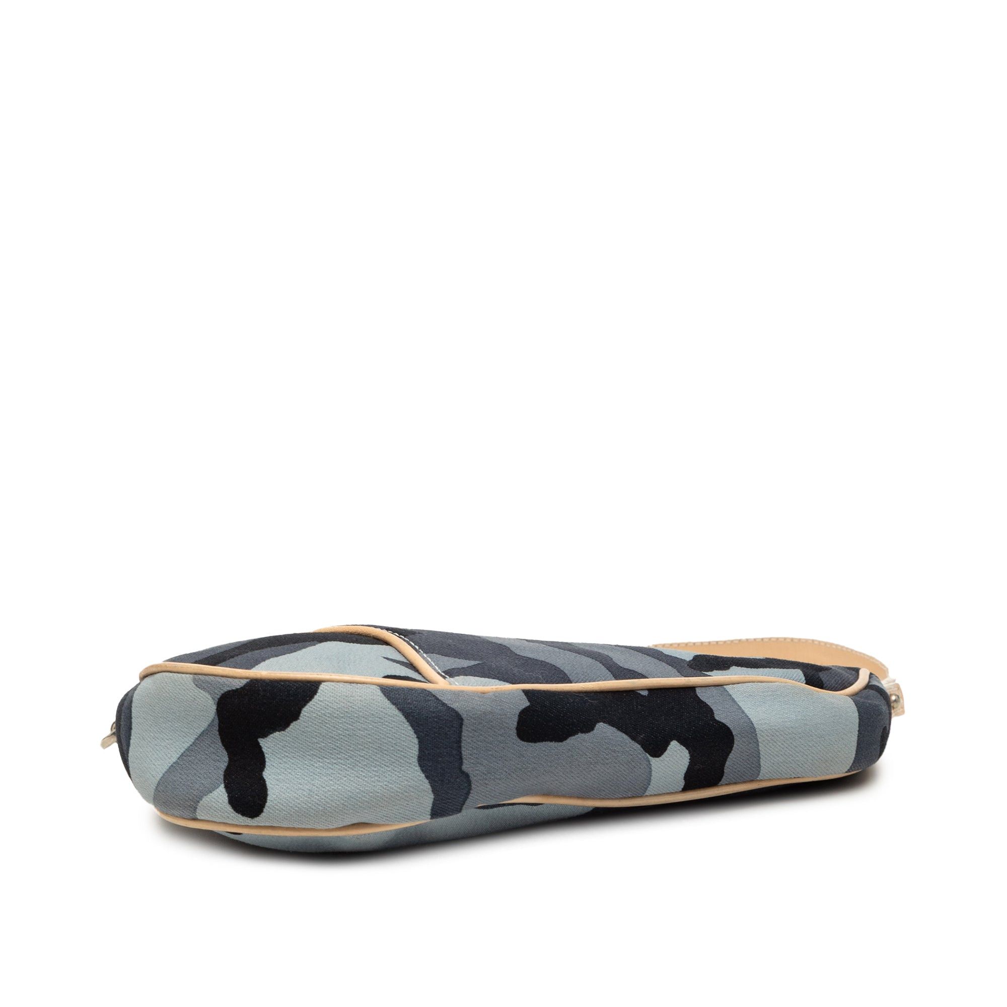Dior Mini Canvas Camouflage Saddle Pochette Size ONE SIZE - 3 Thumbnail