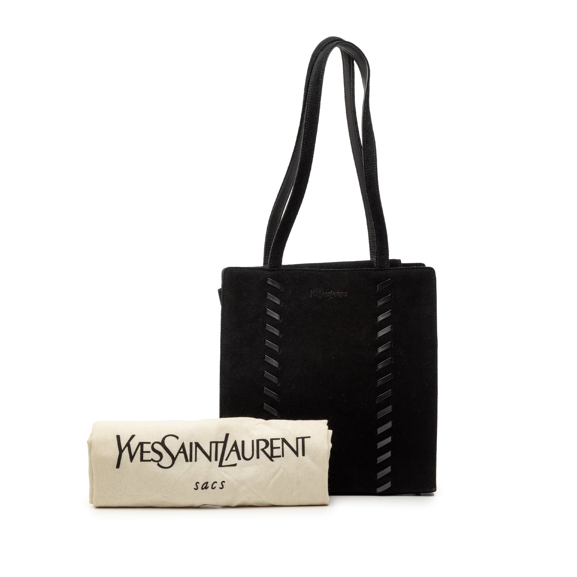 Saint Laurent Paris Suede Stitch Tote Size ONE SIZE - 7 Thumbnail