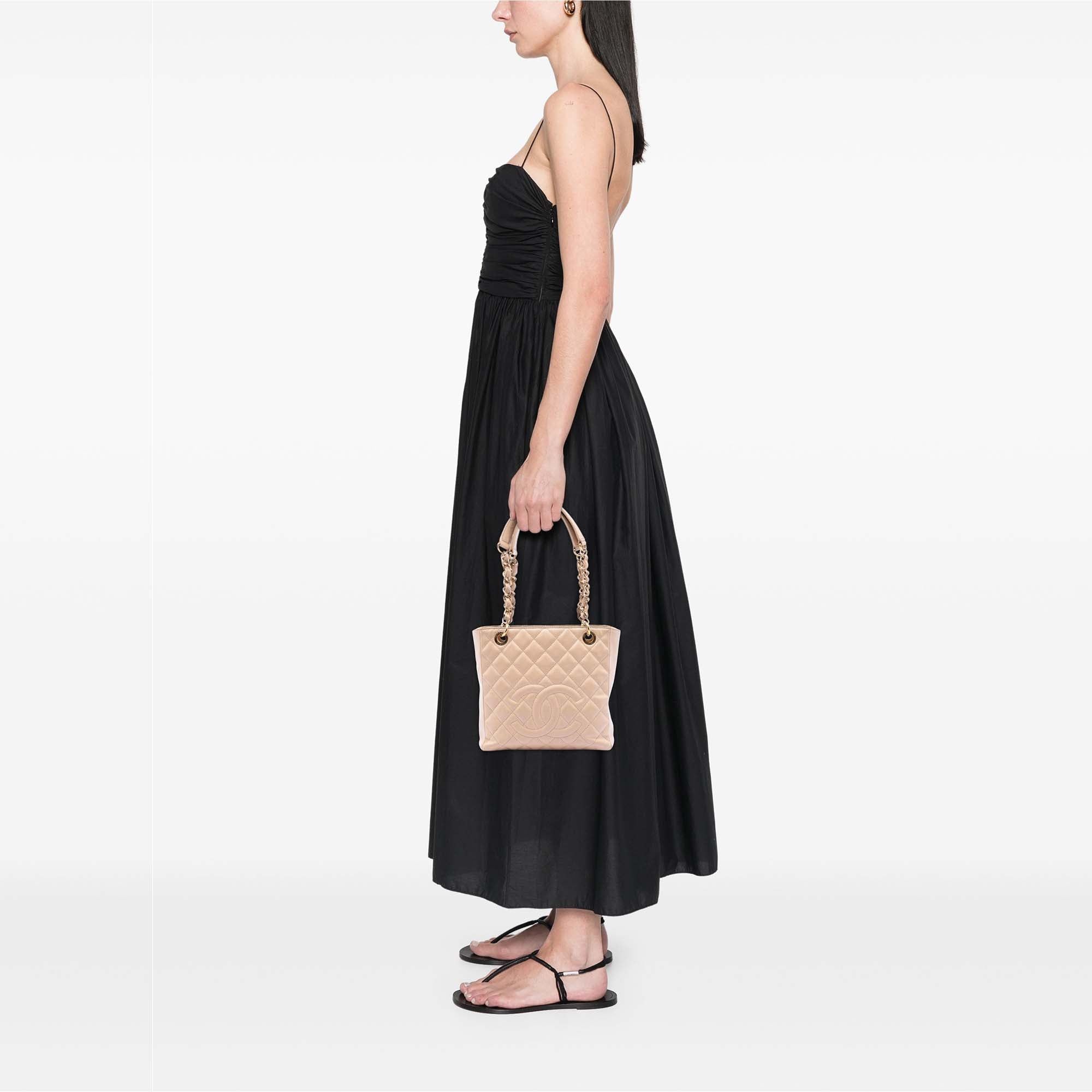 Chanel Caviar Petite Shopping Tote Size ONE SIZE - 7 Thumbnail